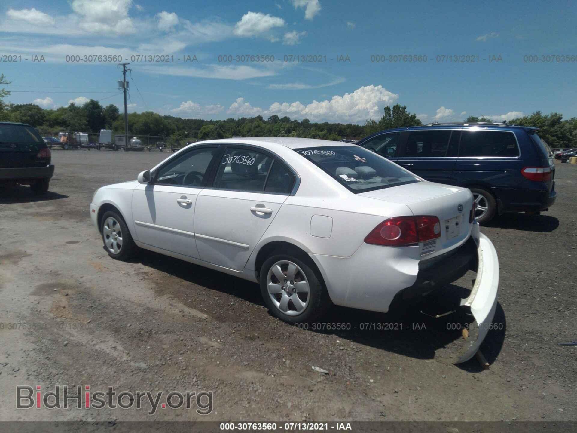 2007 KIA OPTIMA - VIN: KNAGE123675118626 - Фото 3