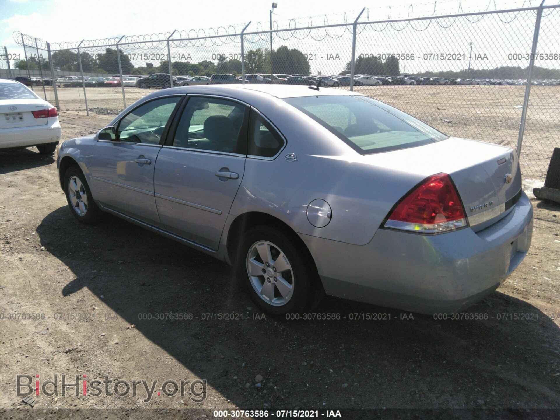 2006 CHEVROLET IMPALA - VIN: 2G1WT58K569177543 - Фото 3