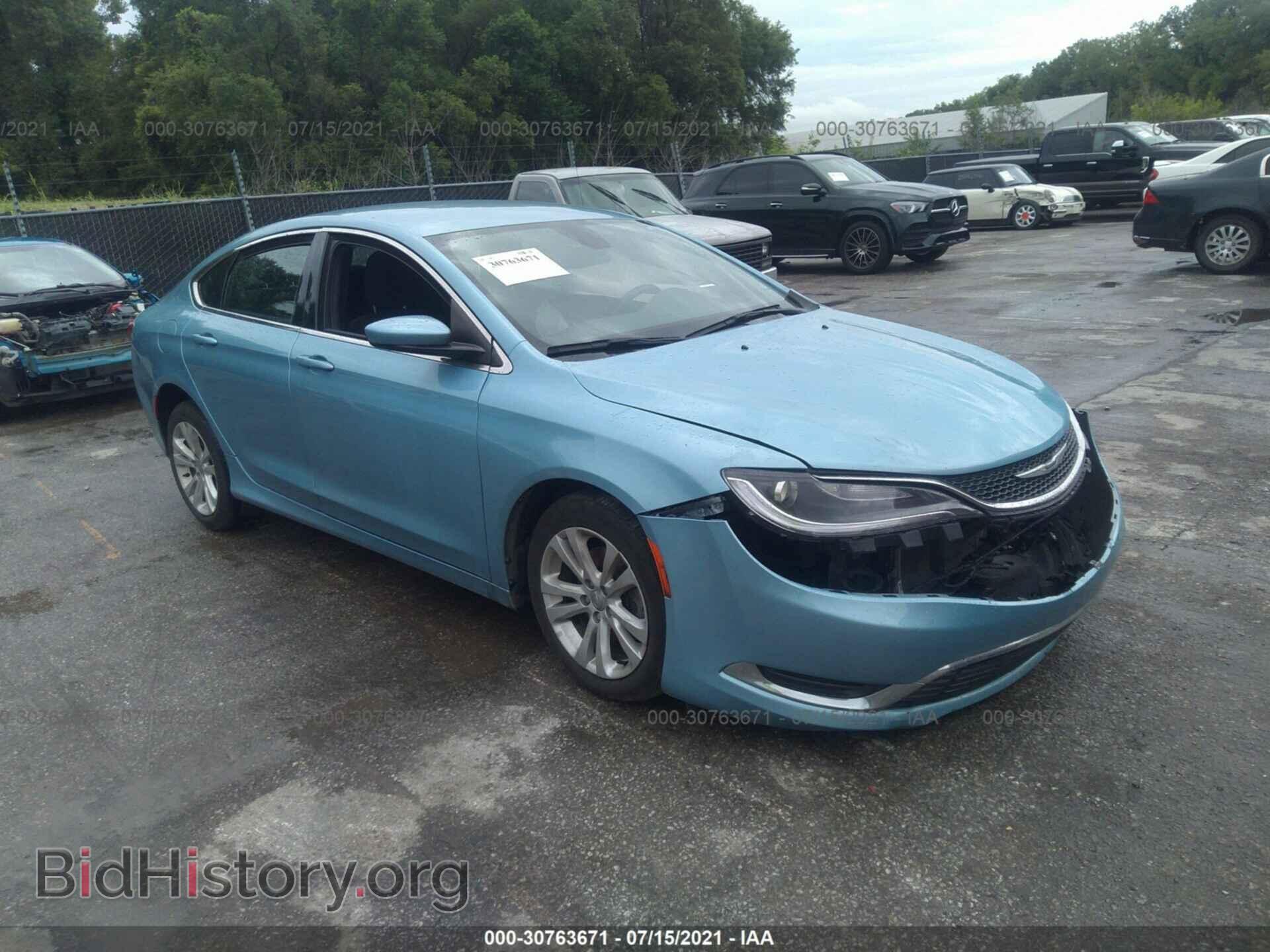 Фотография 1C3CCCAB0FN723367 - CHRYSLER 200 2015