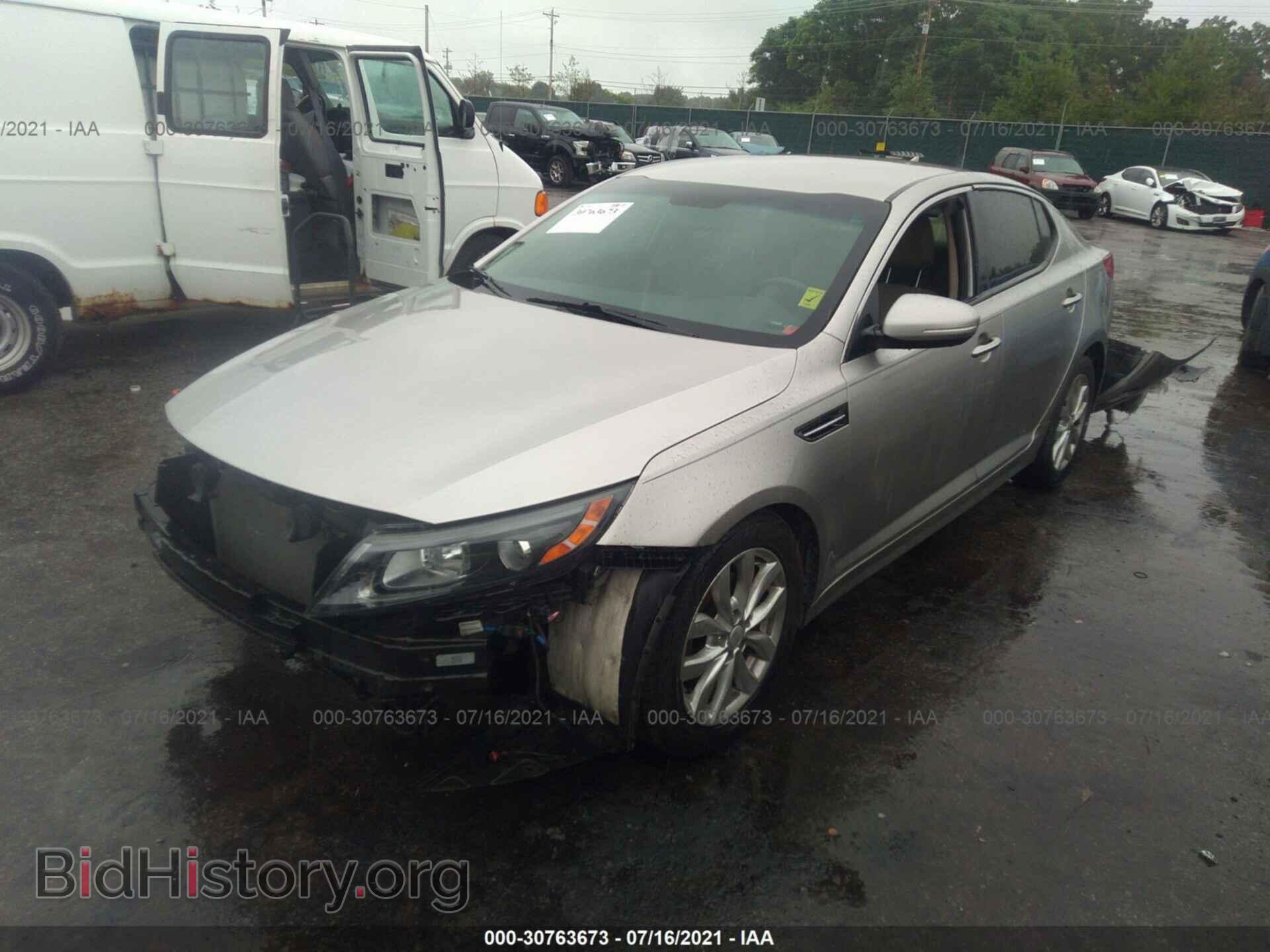 2014 KIA OPTIMA - VIN: 5XXGN4A77EG271730 - Фото 2