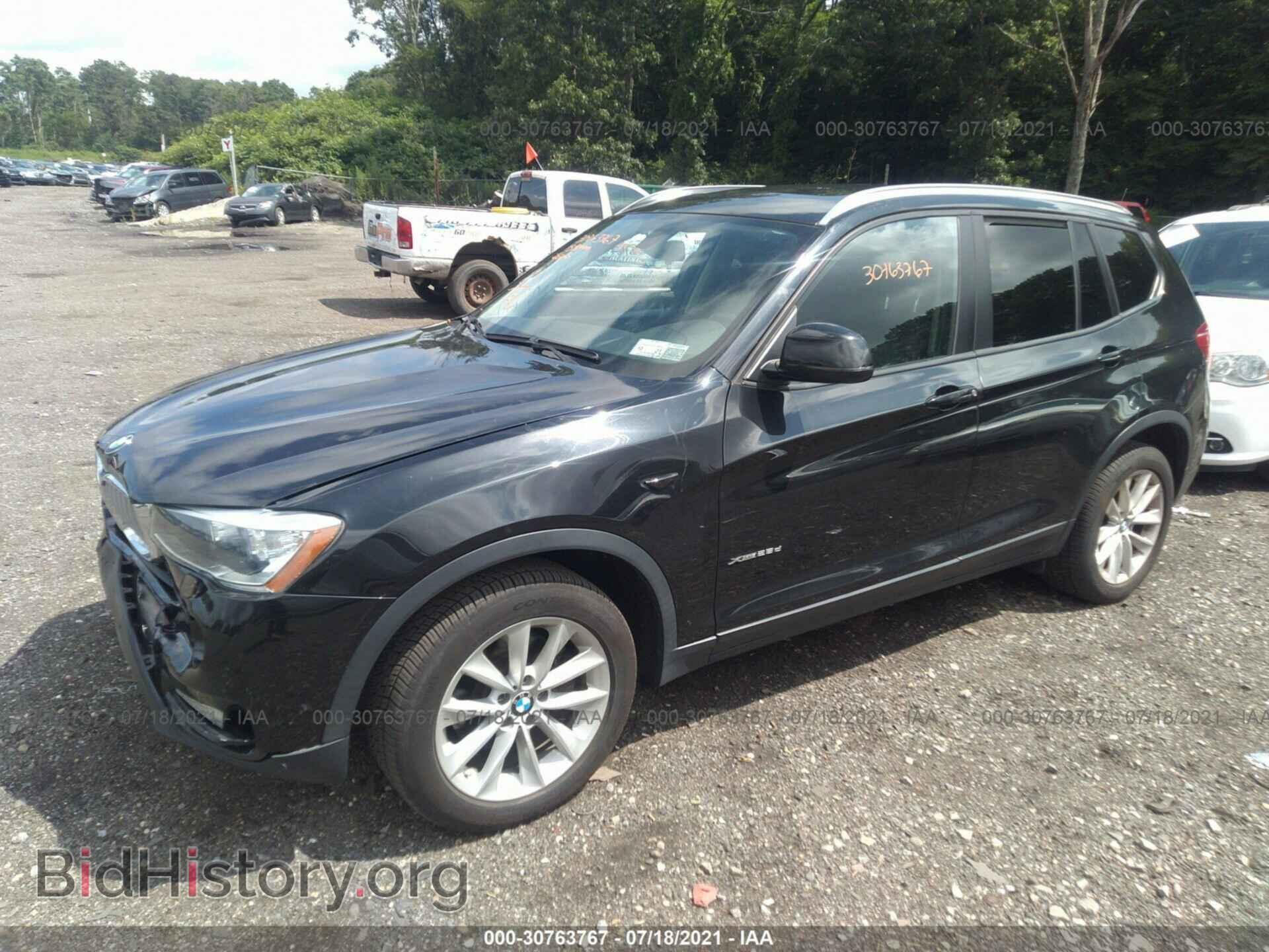 2015 BMW X3 - VIN: 5UXWY3C55F0E96449 - Фото 2