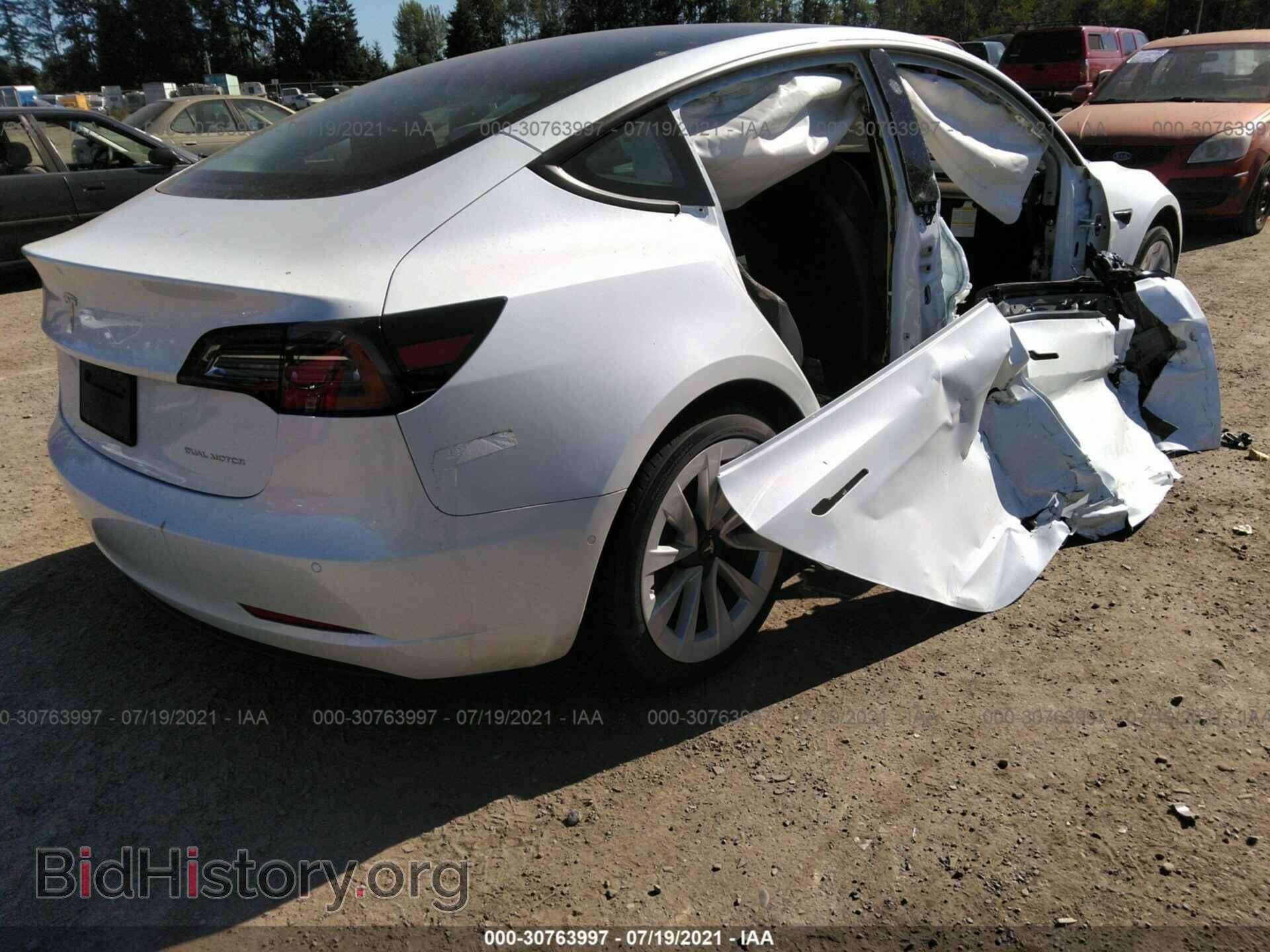 2021 TESLA MODEL 3 - VIN: 5YJ3E1EB3MF936751 - Photo 4