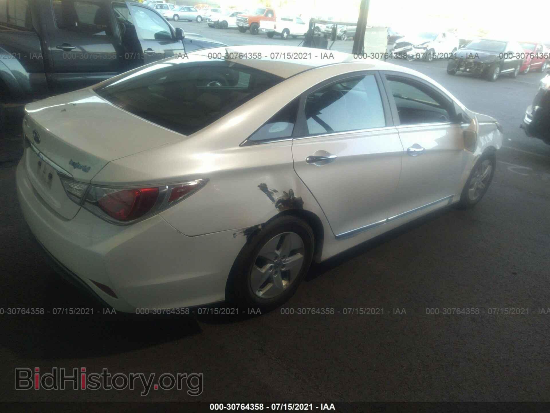 2012 HYUNDAI SONATA - VIN: KMHEC4A46CA031611 - Фото 4