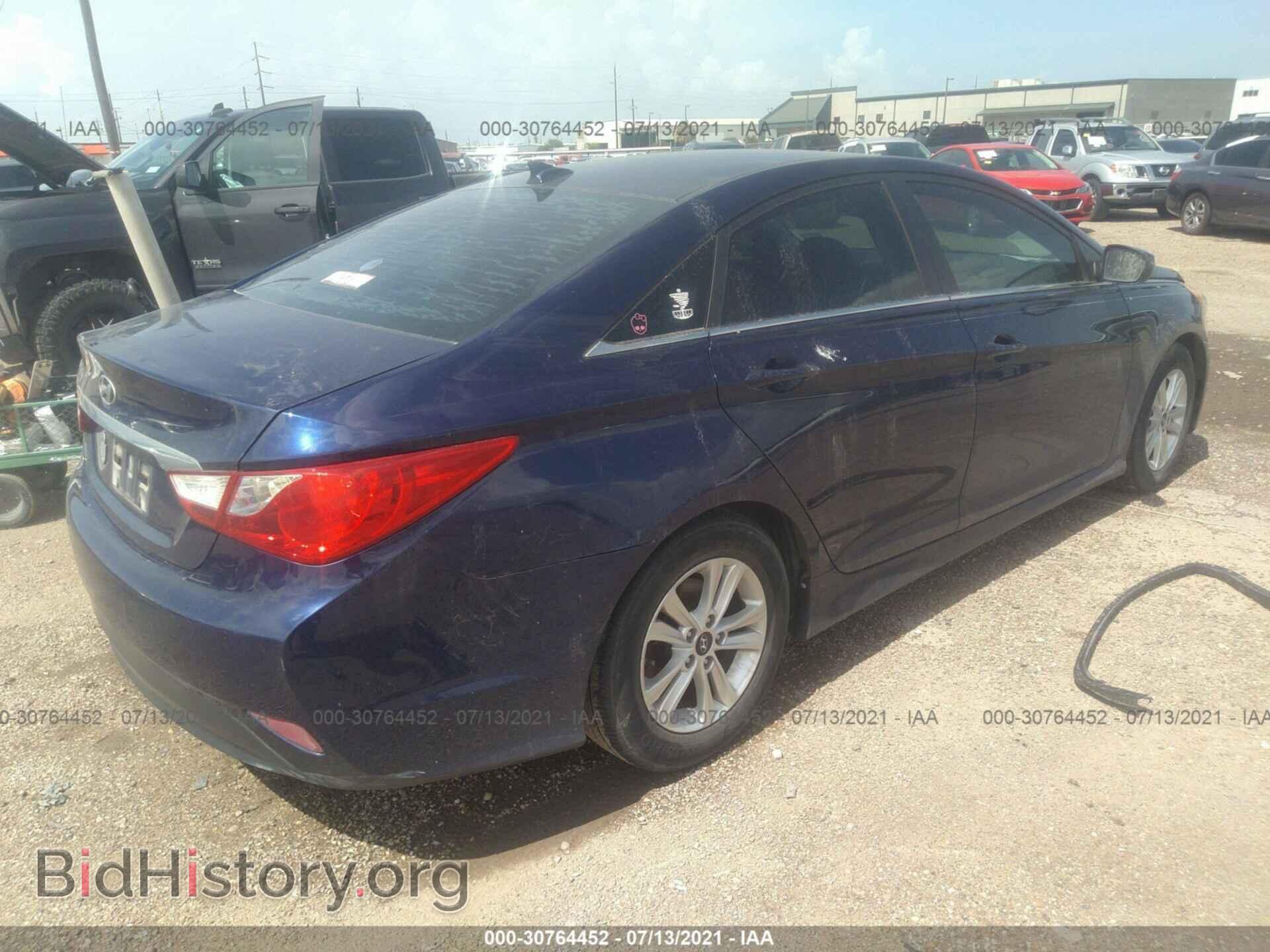 2014 HYUNDAI SONATA - VIN: 5NPEB4AC4EH884924 - Фото 4