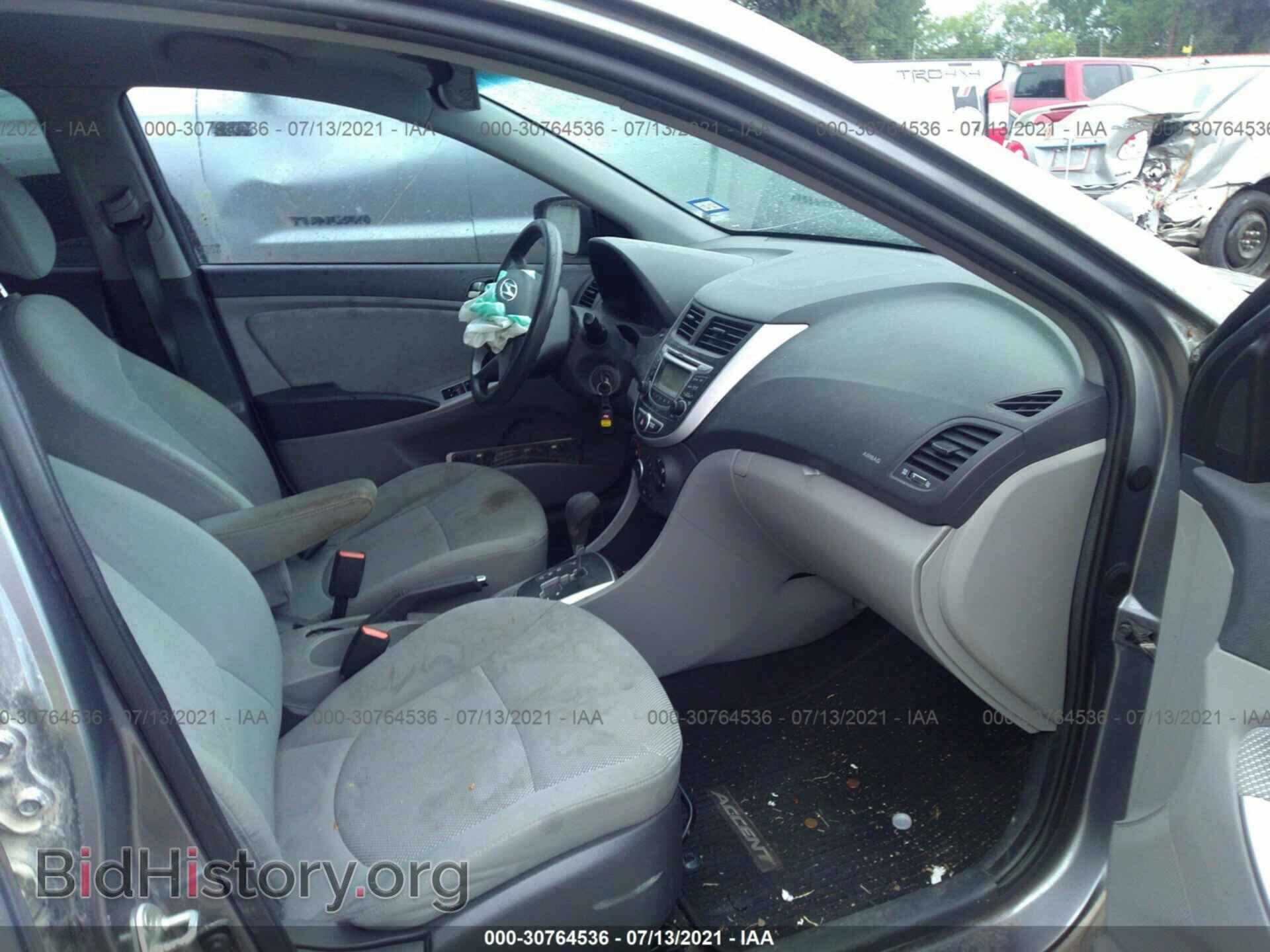 2013 HYUNDAI ACCENT - VIN: KMHCT4AE3DU528373 - Фото 5