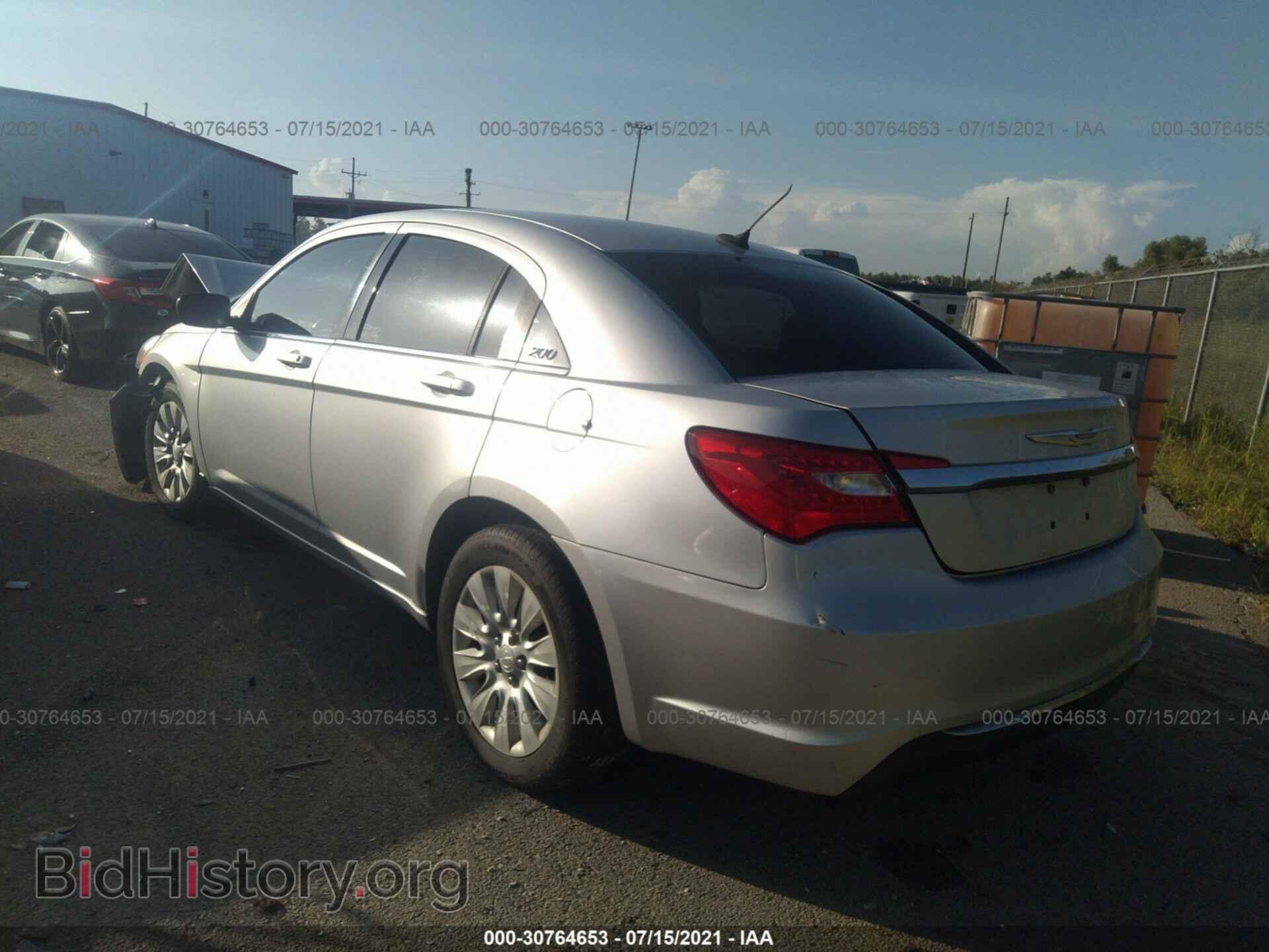 2012 CHRYSLER 200 - VIN: 1C3CCBAB3CN127191 - Photo 3