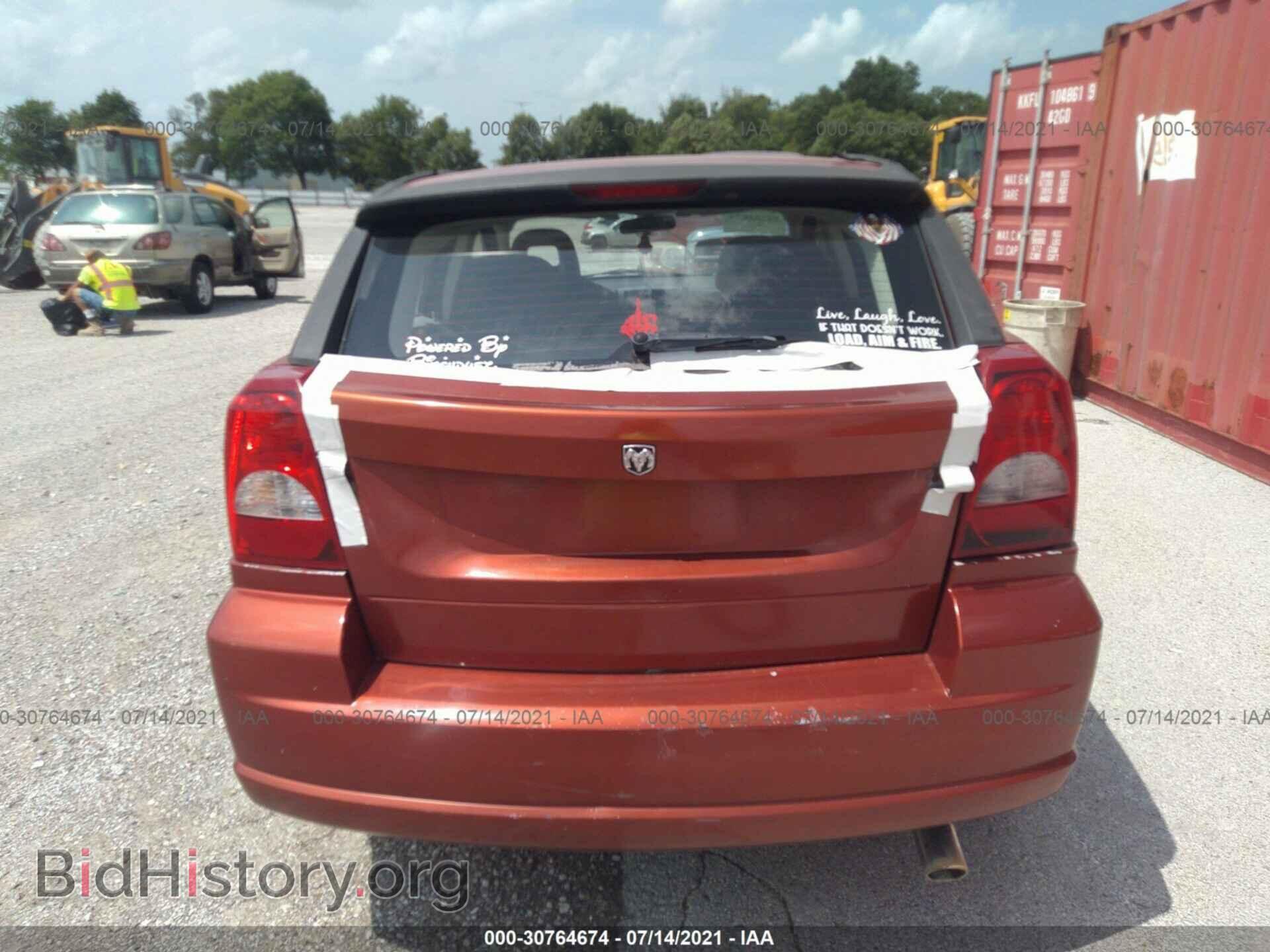 2007 DODGE CALIBER - VIN: 1B3JB48B57D502969 - Фото 6