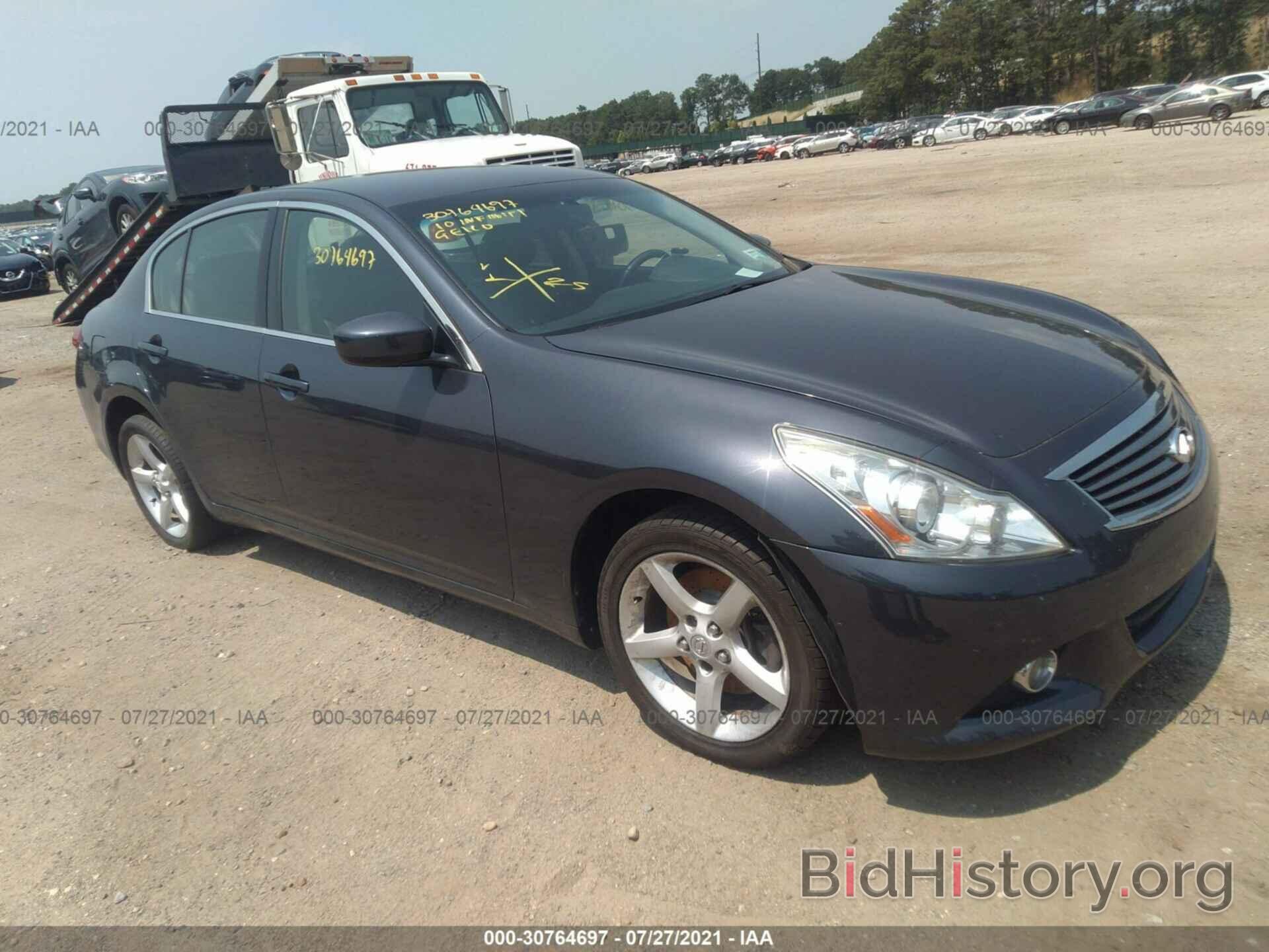 Photo JN1CV6ARXAM453991 - INFINITI G37 SEDAN 2010