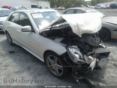2012 Mercedes-Benz E-CLASS E 350, белый — VIN WDDHF5KB3CA631357, IAAI