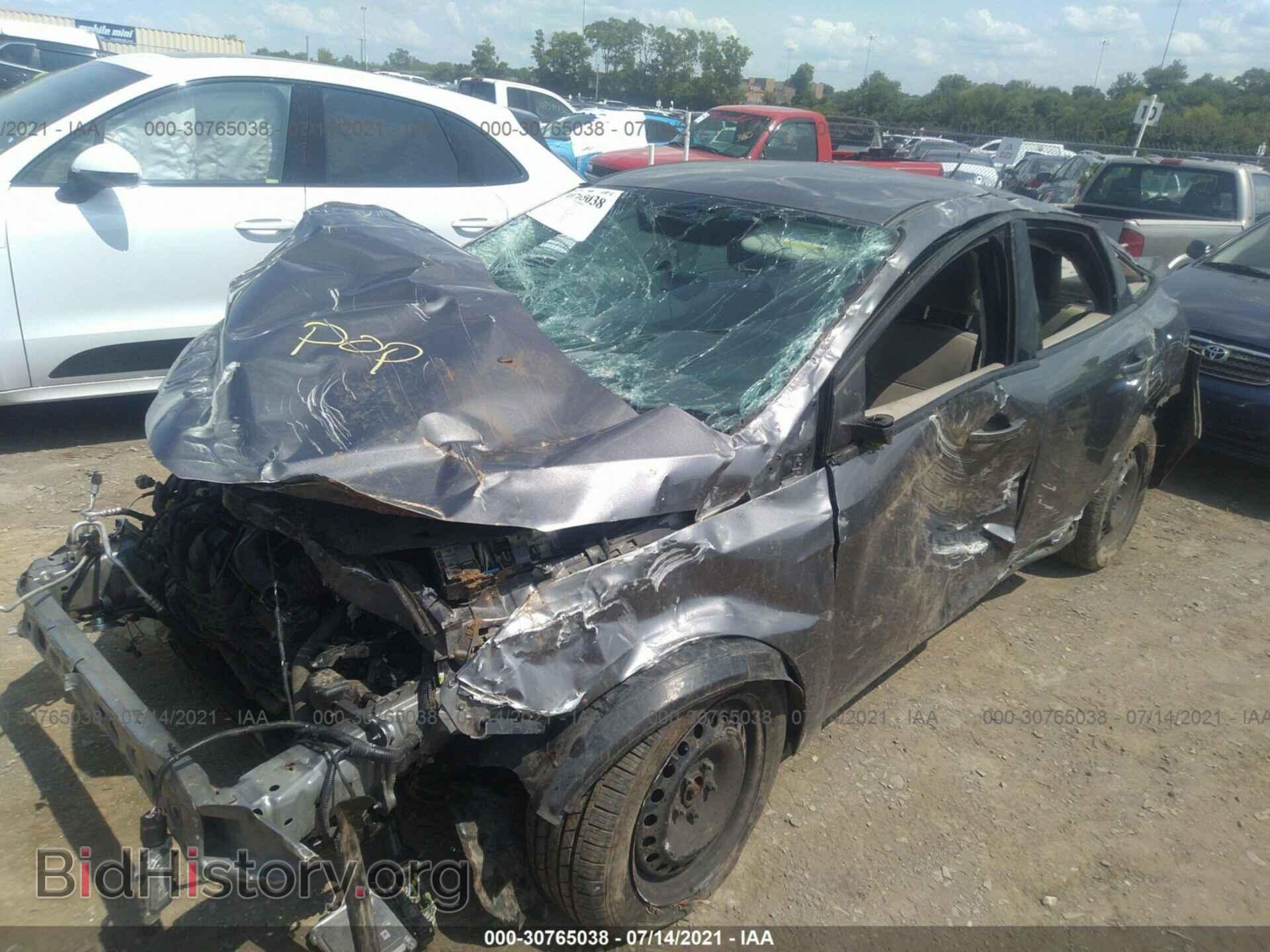 2014 FORD FOCUS - VIN: 1FADP3F25EL383341 - Фото 2
