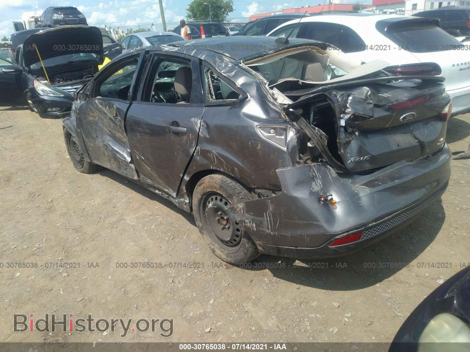 2014 FORD FOCUS - VIN: 1FADP3F25EL383341 - Фото 3