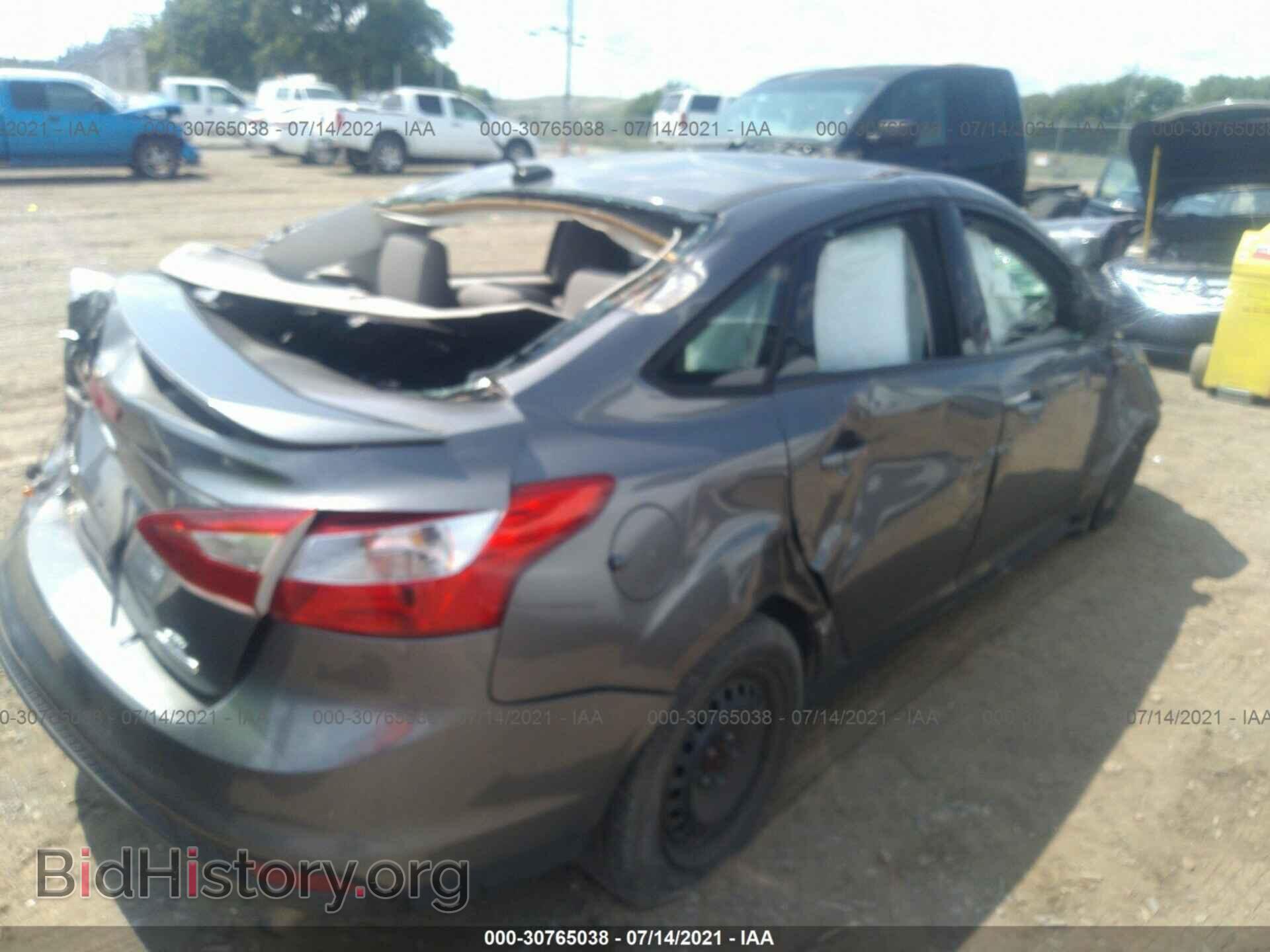 2014 FORD FOCUS - VIN: 1FADP3F25EL383341 - Фото 4