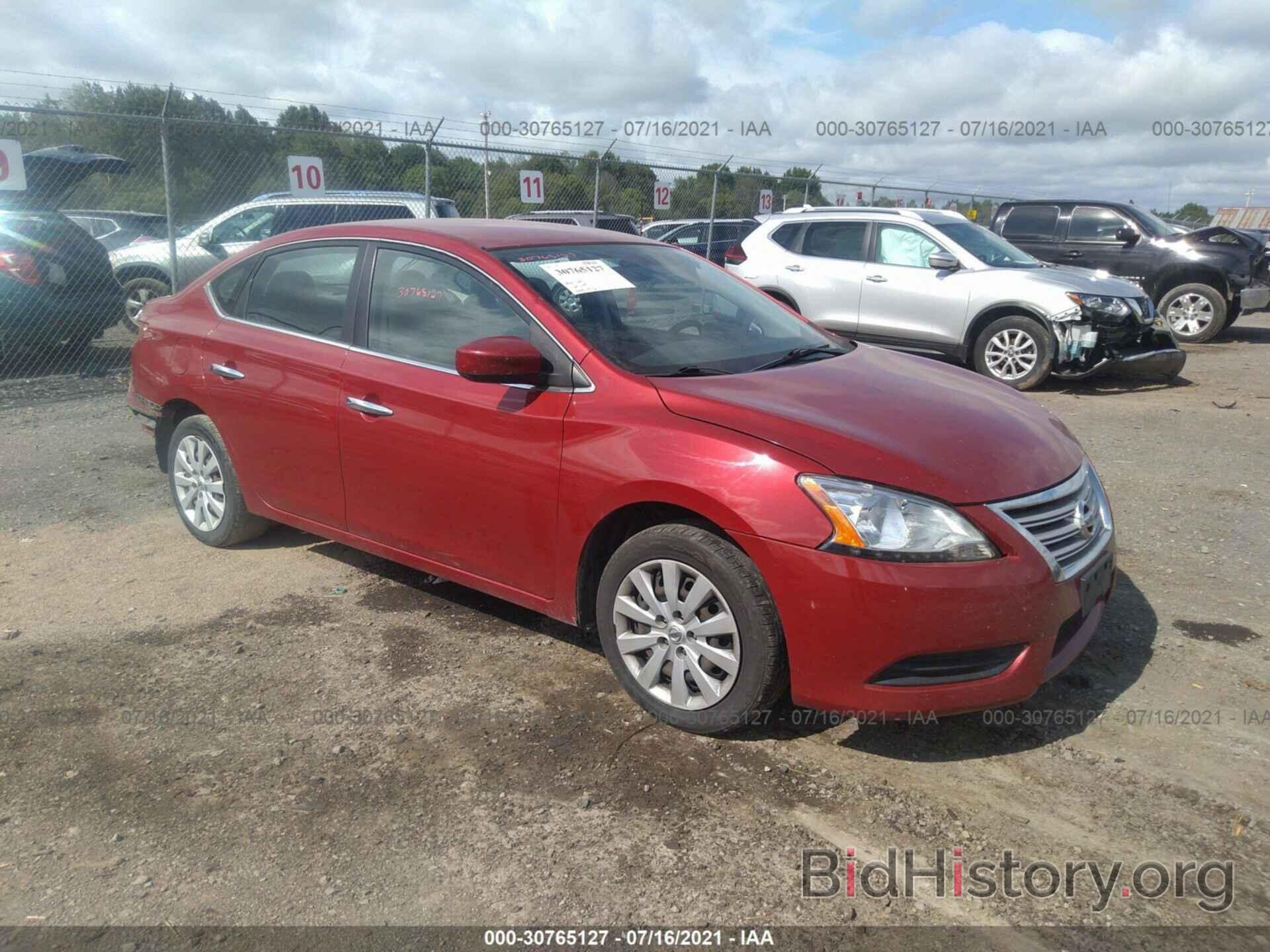 Photo 3N1AB7AP9DL643767 - NISSAN SENTRA 2013