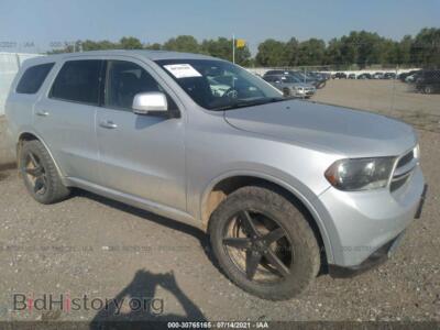 2012 Dodge DURANGO R/T, silver — VIN 1C4SDJCT7CC218660, IAAI
