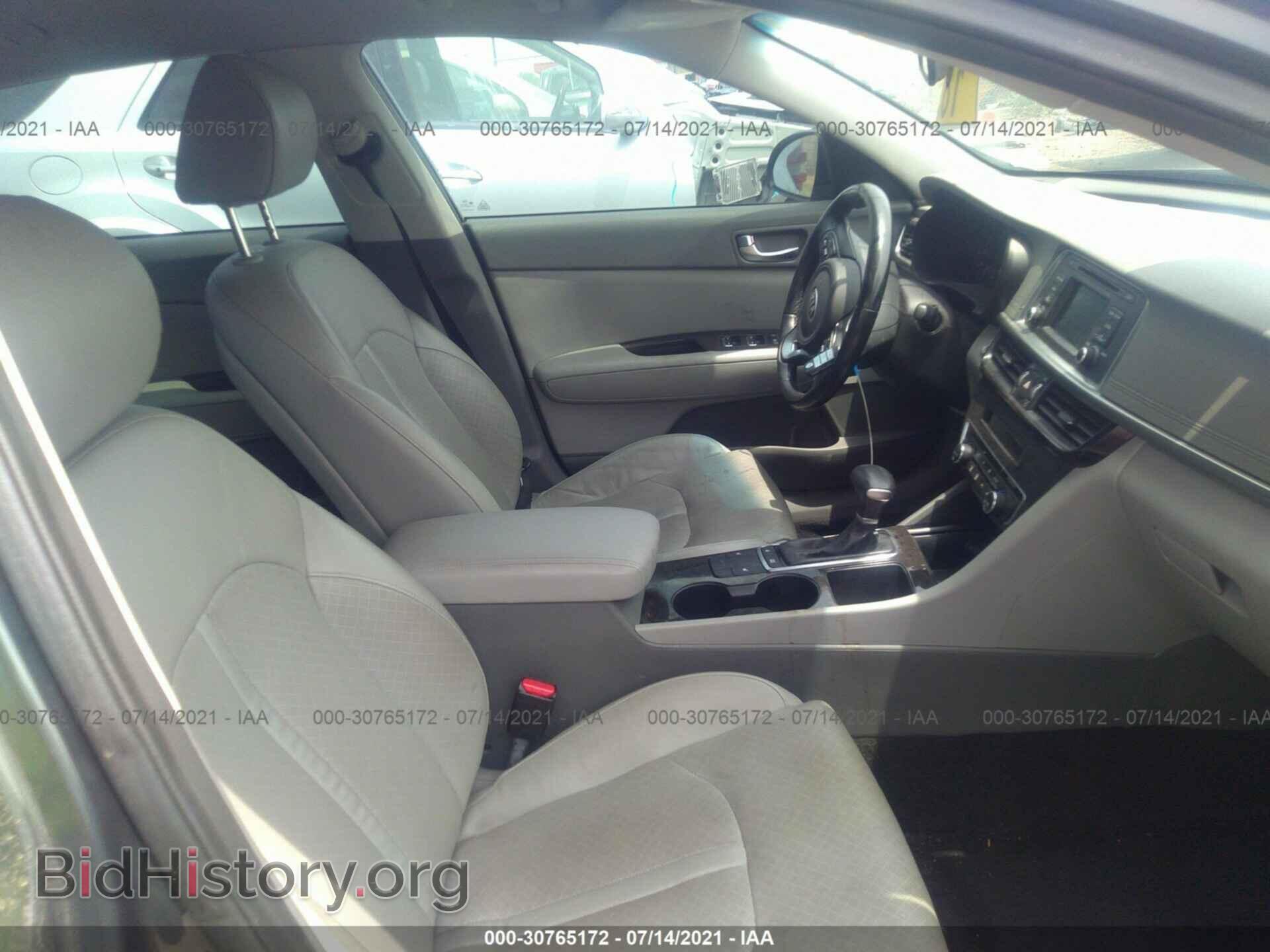2016 KIA OPTIMA - VIN: 5XXGU4L3XGG047478 - Фото 5