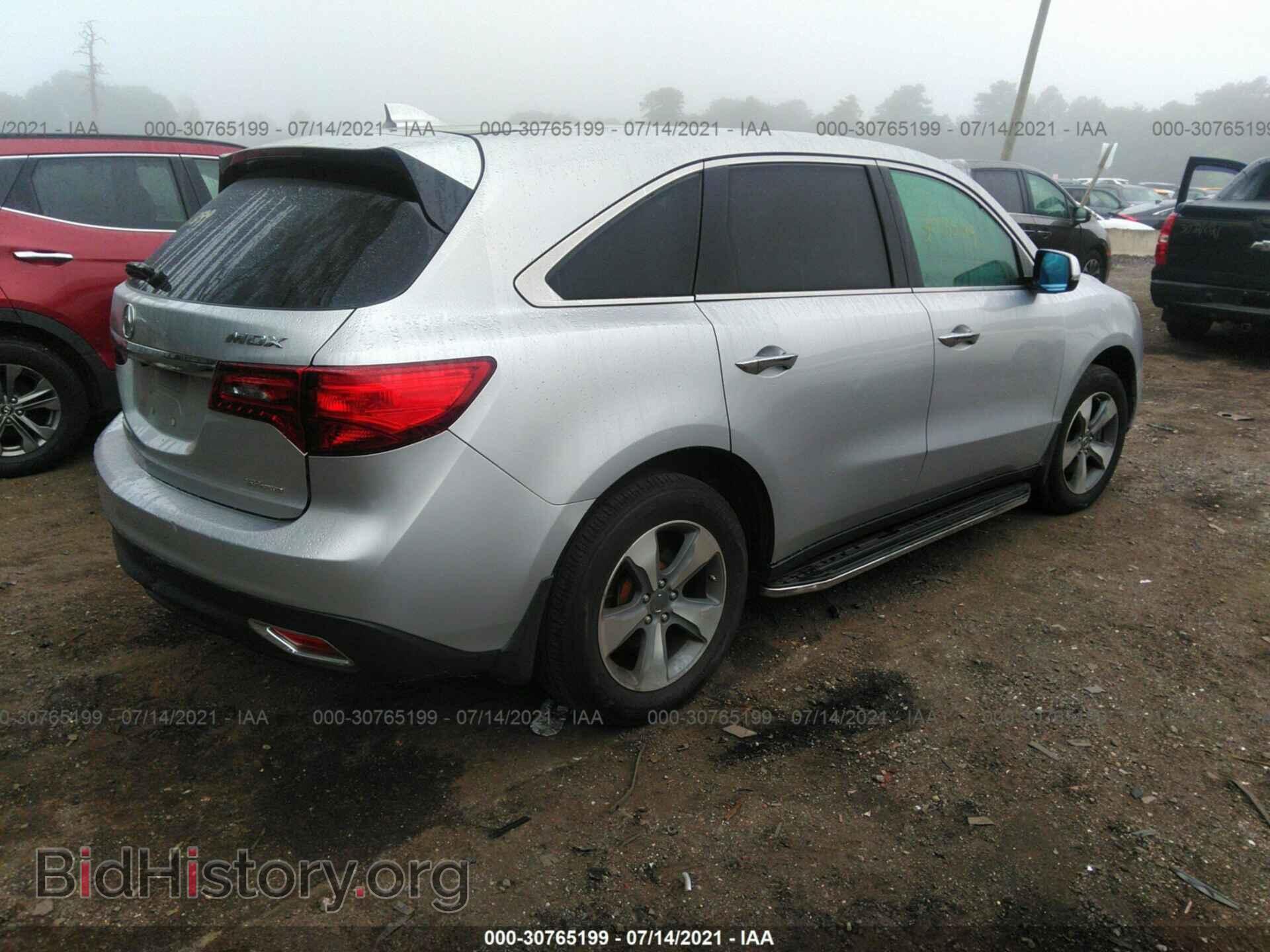 2015 ACURA MDX - VIN: 5FRYD4H22FB023485 - Фото 4