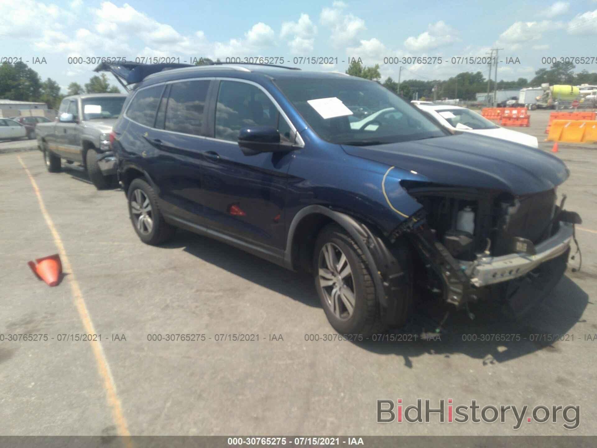 Photo 5FNYF6H55GB052031 - HONDA PILOT 2016