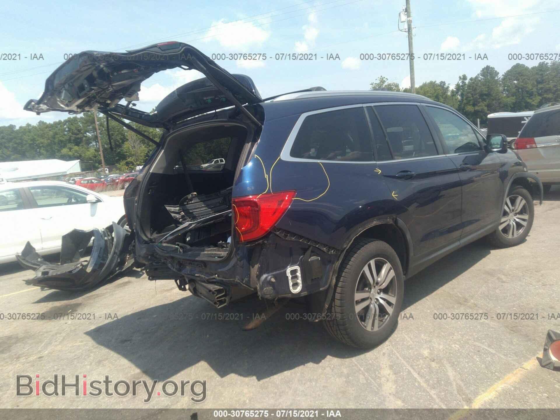 2016 HONDA PILOT - VIN: 5FNYF6H55GB052031 - Фото 4