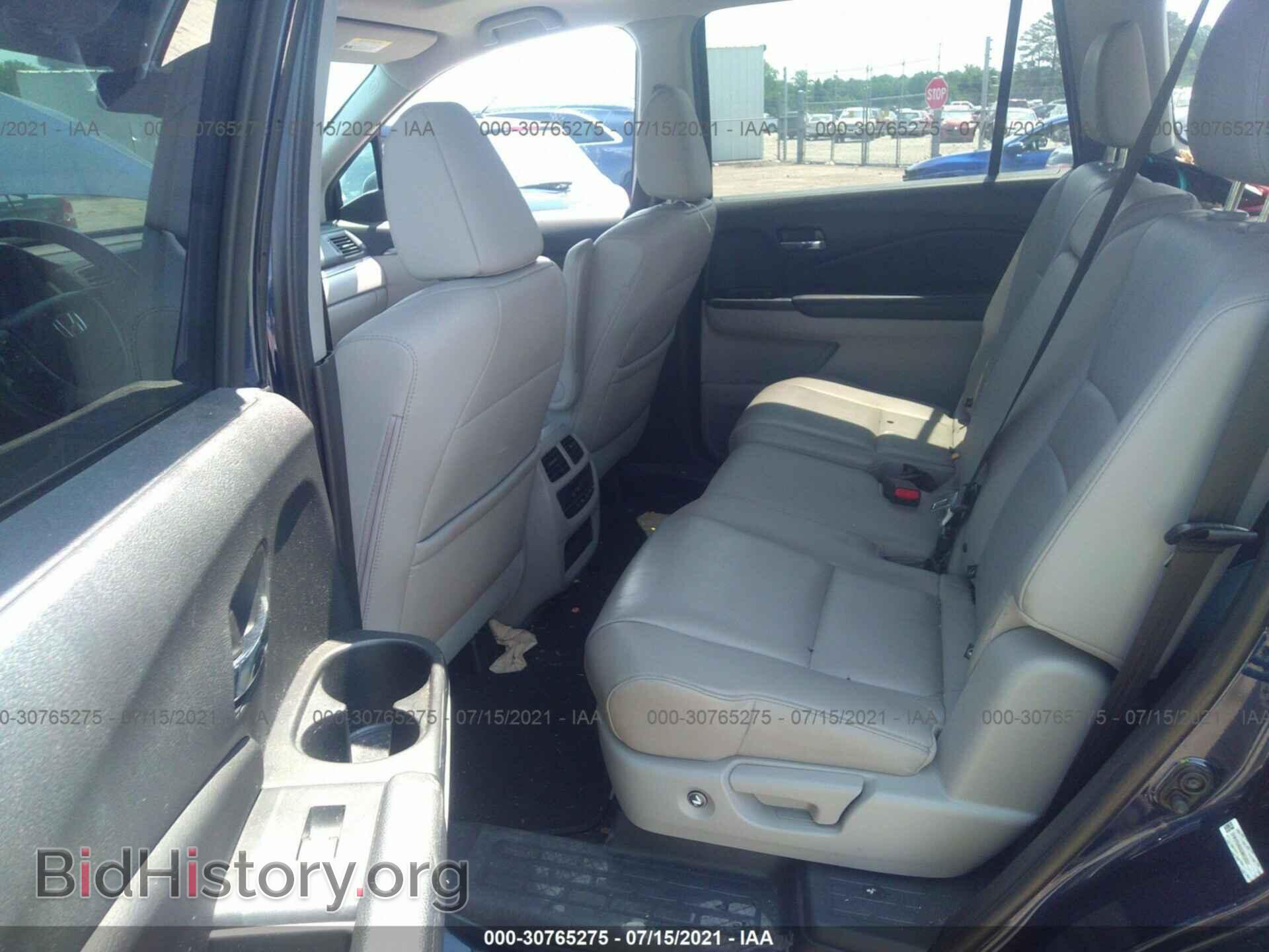 2016 HONDA PILOT - VIN: 5FNYF6H55GB052031 - Фото 8