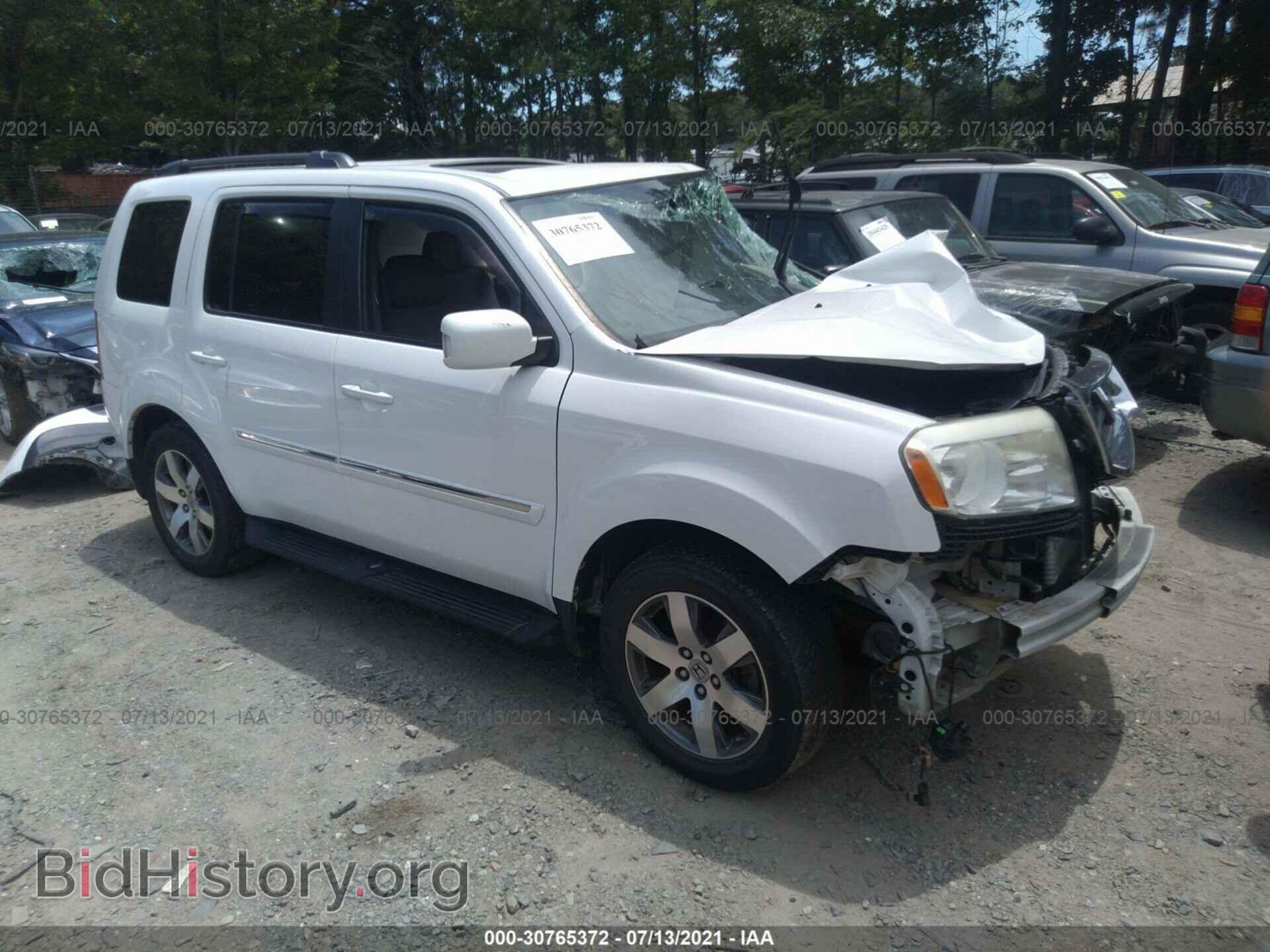 Фотография 5FNYF4H90DB031767 - HONDA PILOT 2013