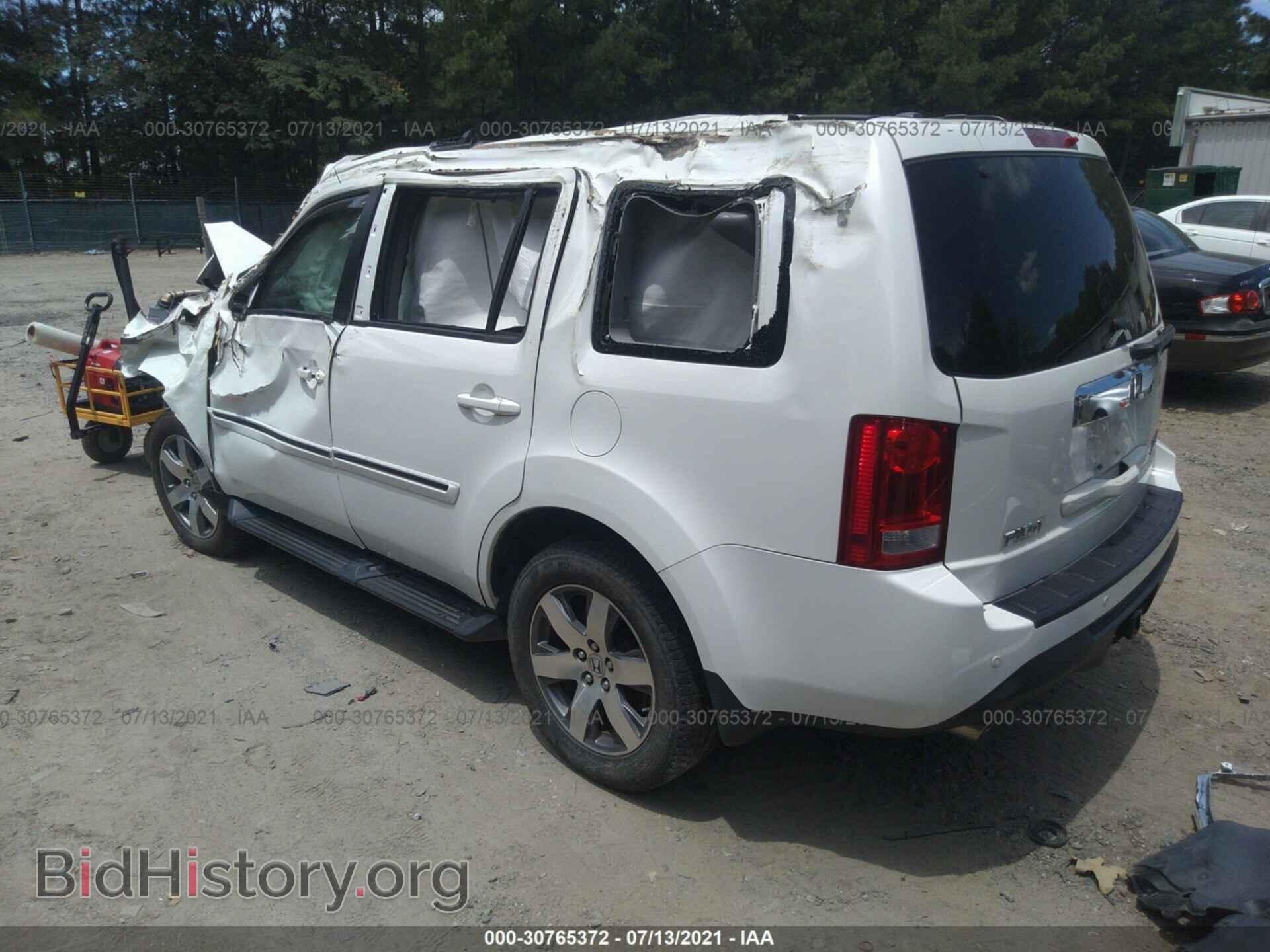 2013 HONDA PILOT - VIN: 5FNYF4H90DB031767 - Фото 3