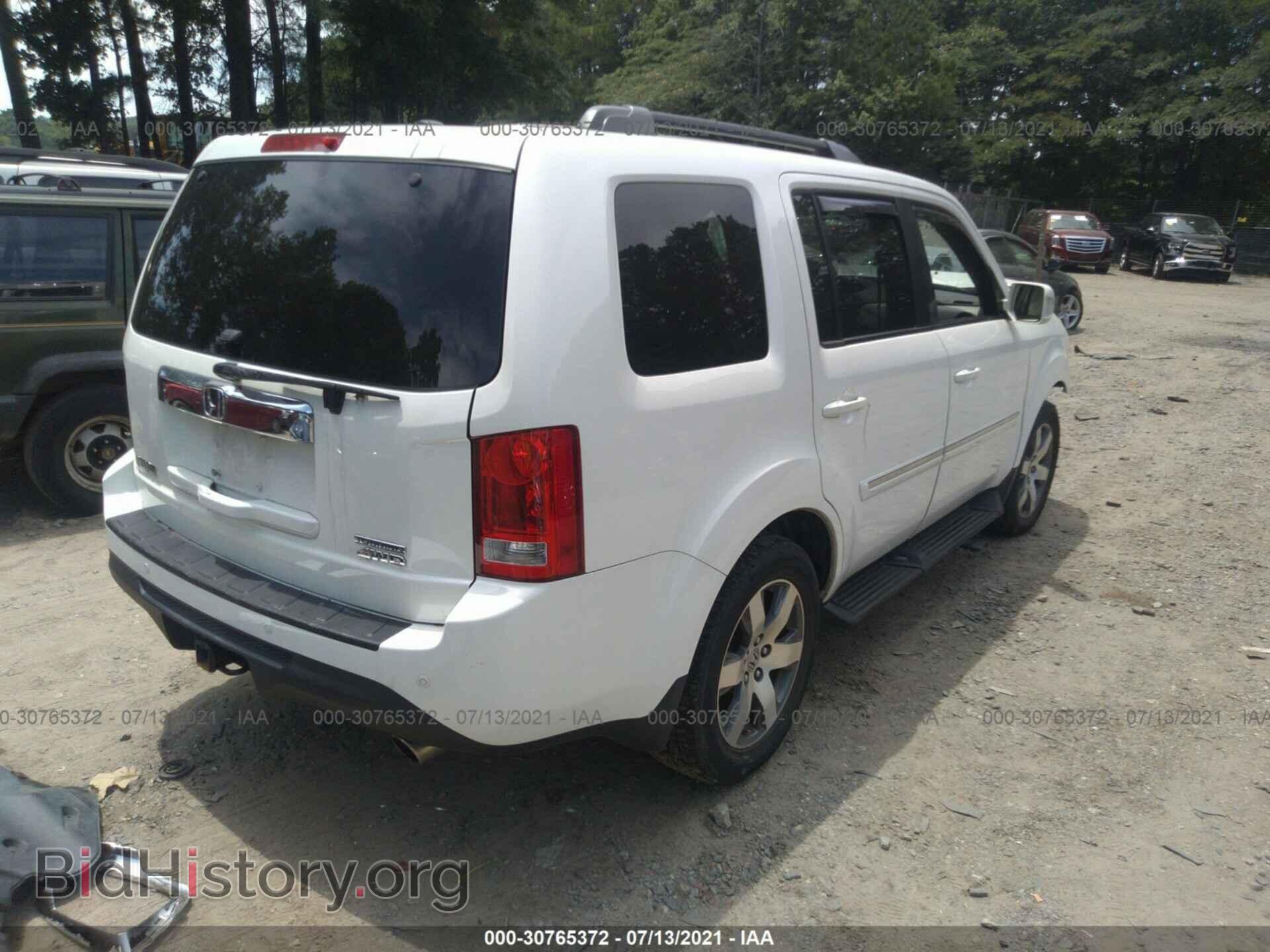 2013 HONDA PILOT - VIN: 5FNYF4H90DB031767 - Фото 4