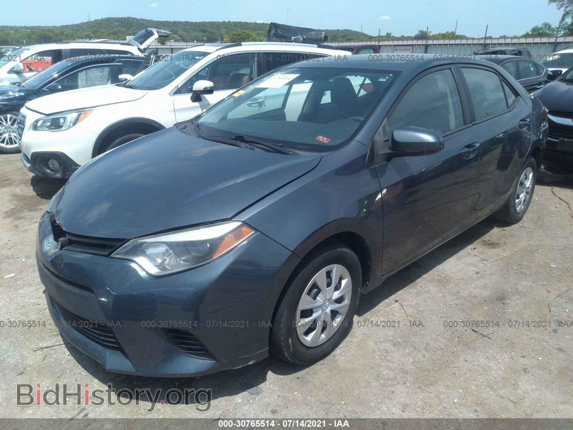 2014 TOYOTA COROLLA - VIN: 5YFBURHE6EP135238 - Photo 2