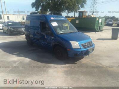 2012 Ford TRANSIT CONNECT XLT, синий — VIN NM0LS7BNXCT107100, IAAI