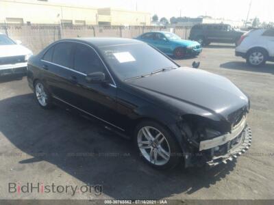 2013 Mercedes-Benz C-CLASS C 250, черный — VIN WDDGF4HB2DA788666, IAAI