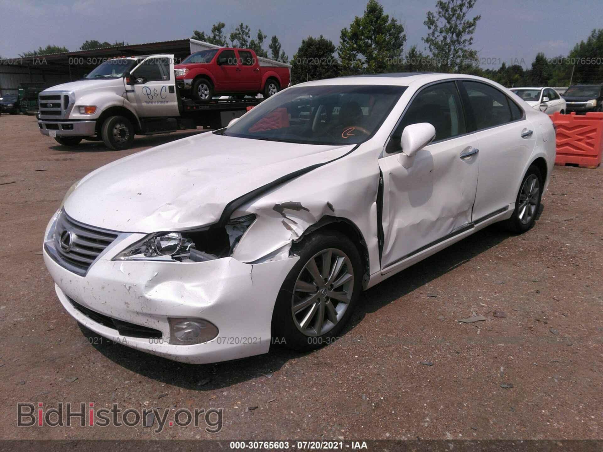 2012 LEXUS ES 350 - VIN: JTHBK1EG4C2486480 - Фото 2