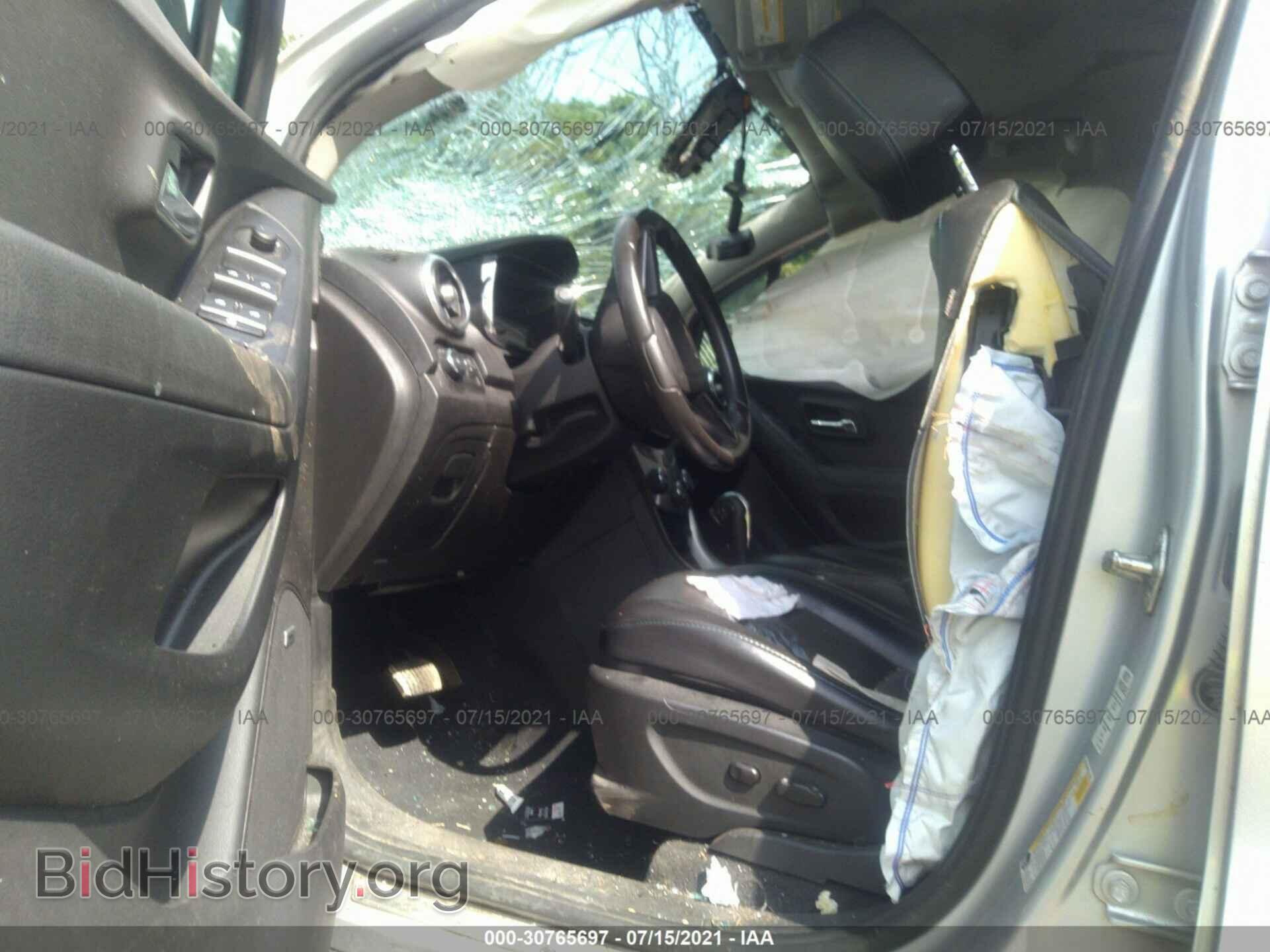2016 CHEVROLET TRAX - VIN: 3GNCJMSB3GL161284 - Фото 5