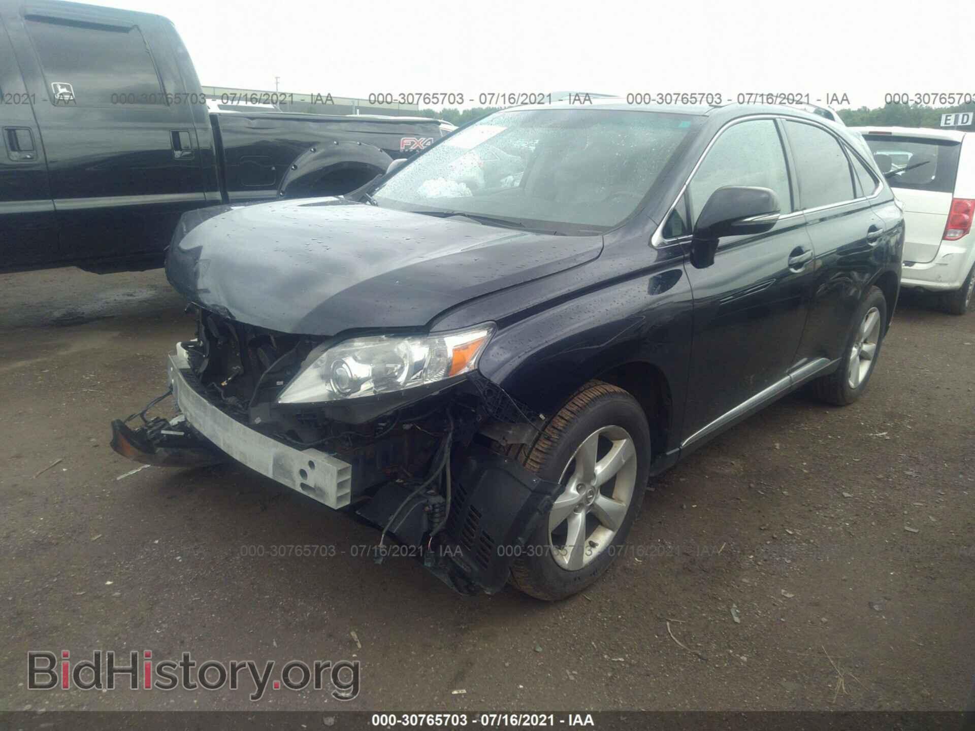 2010 LEXUS RX 350 - VIN: 2T2BK1BA7AC060584 - Фото 2
