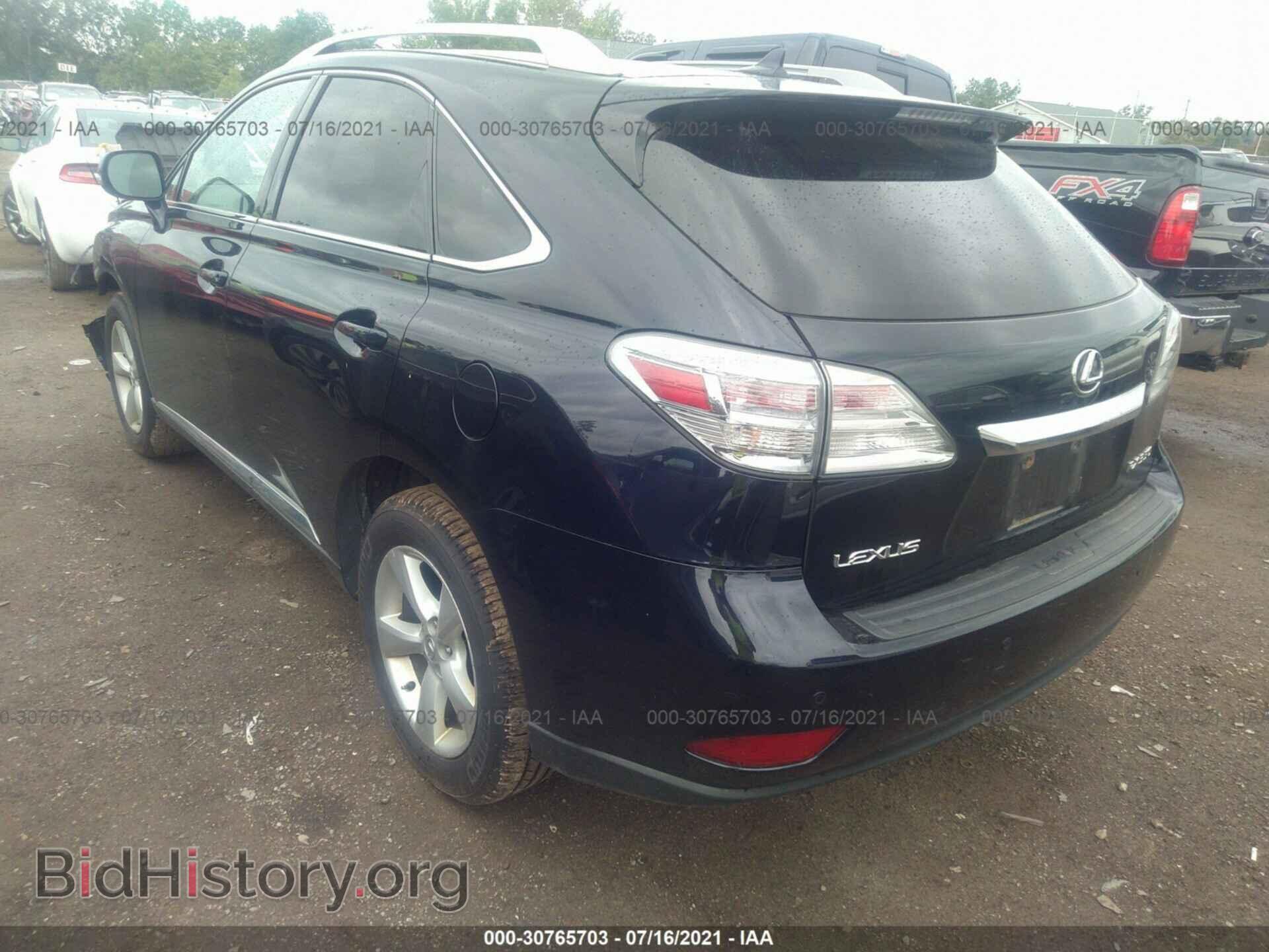 2010 LEXUS RX 350 - VIN: 2T2BK1BA7AC060584 - Фото 3