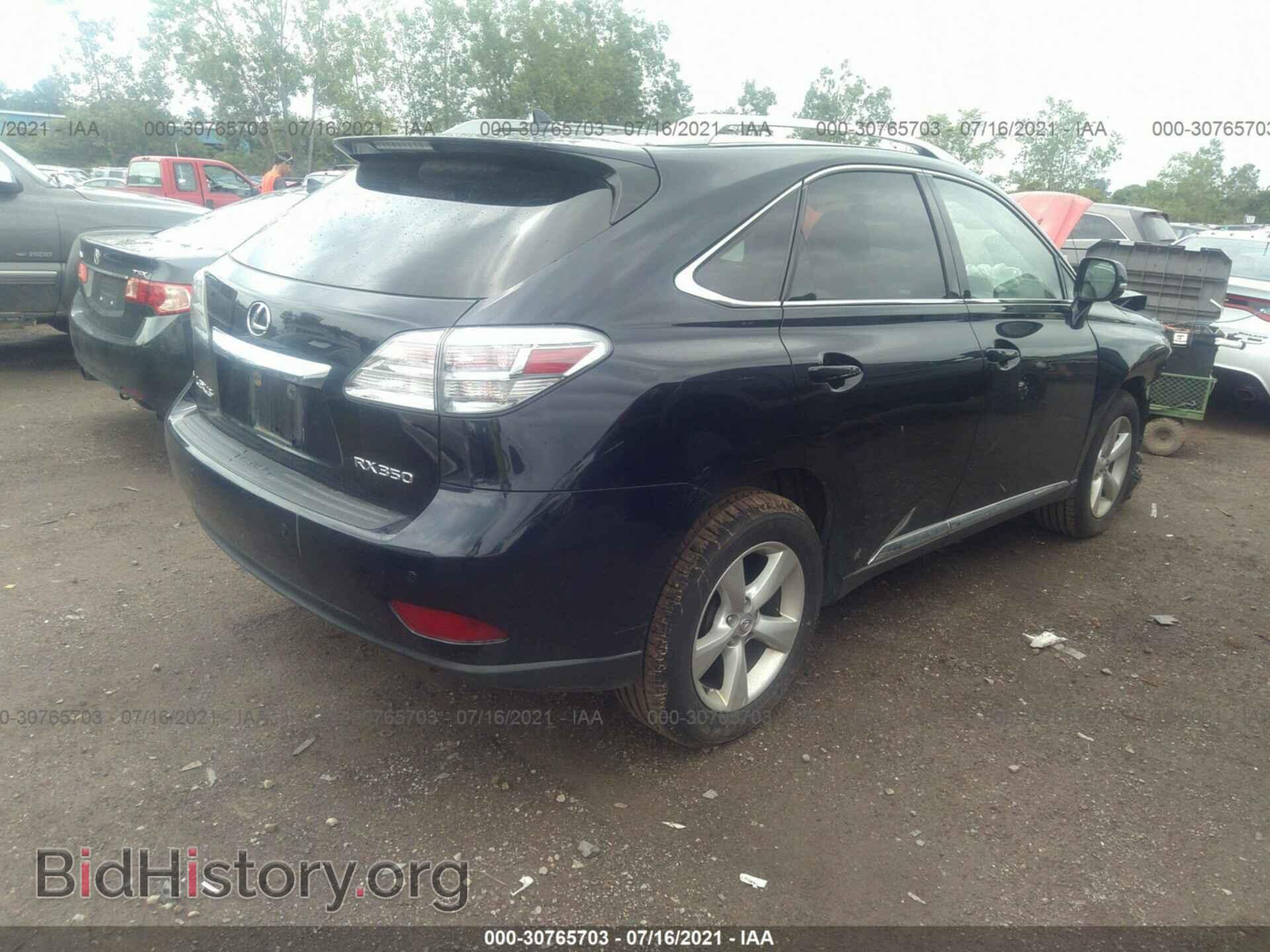 2010 LEXUS RX 350 - VIN: 2T2BK1BA7AC060584 - Фото 4