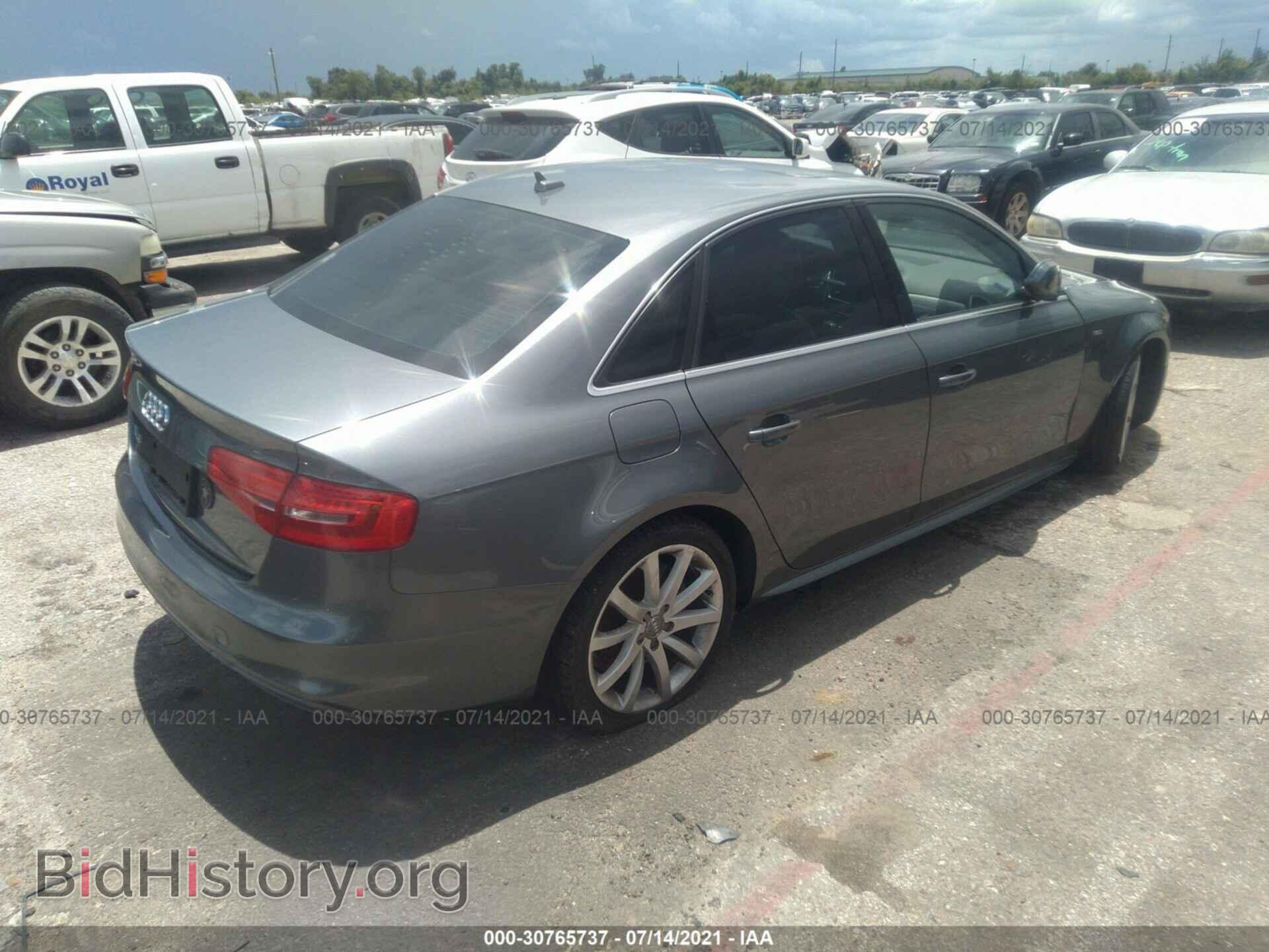 2014 AUDI A4 - VIN: WAUAFAFL7EA059667 - Photo 4