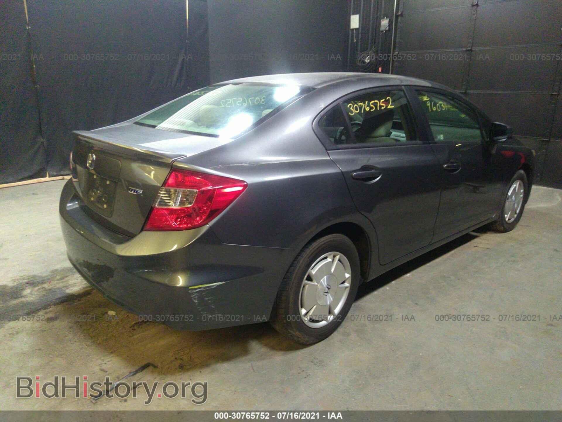 2012 HONDA CIVIC SDN - VIN: 2HGFB2F60CH325308 - Фото 4