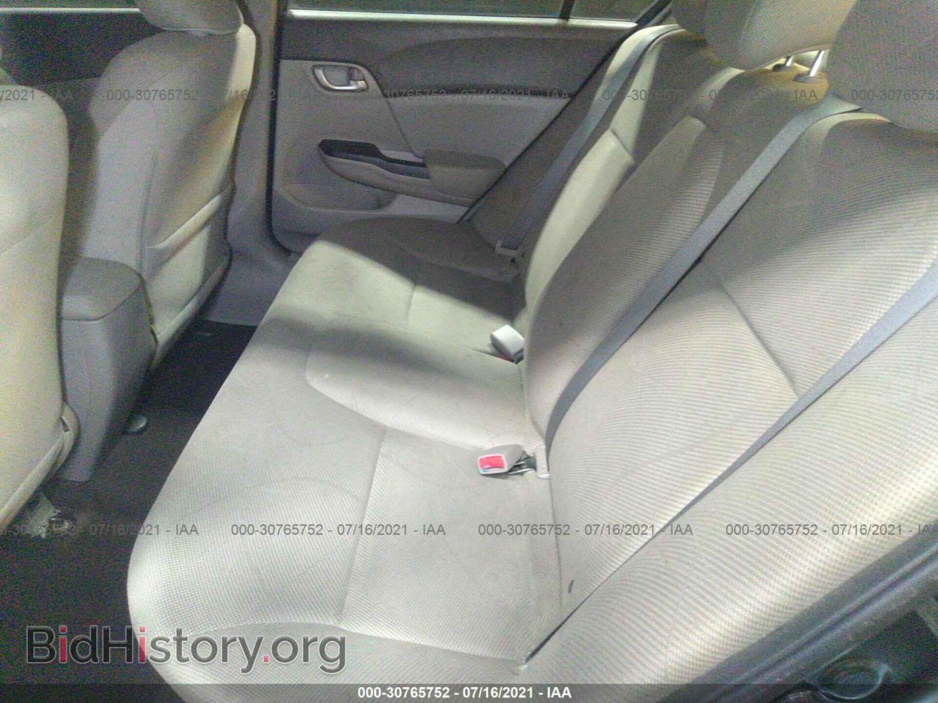 2012 HONDA CIVIC SDN - VIN: 2HGFB2F60CH325308 - Фото 8