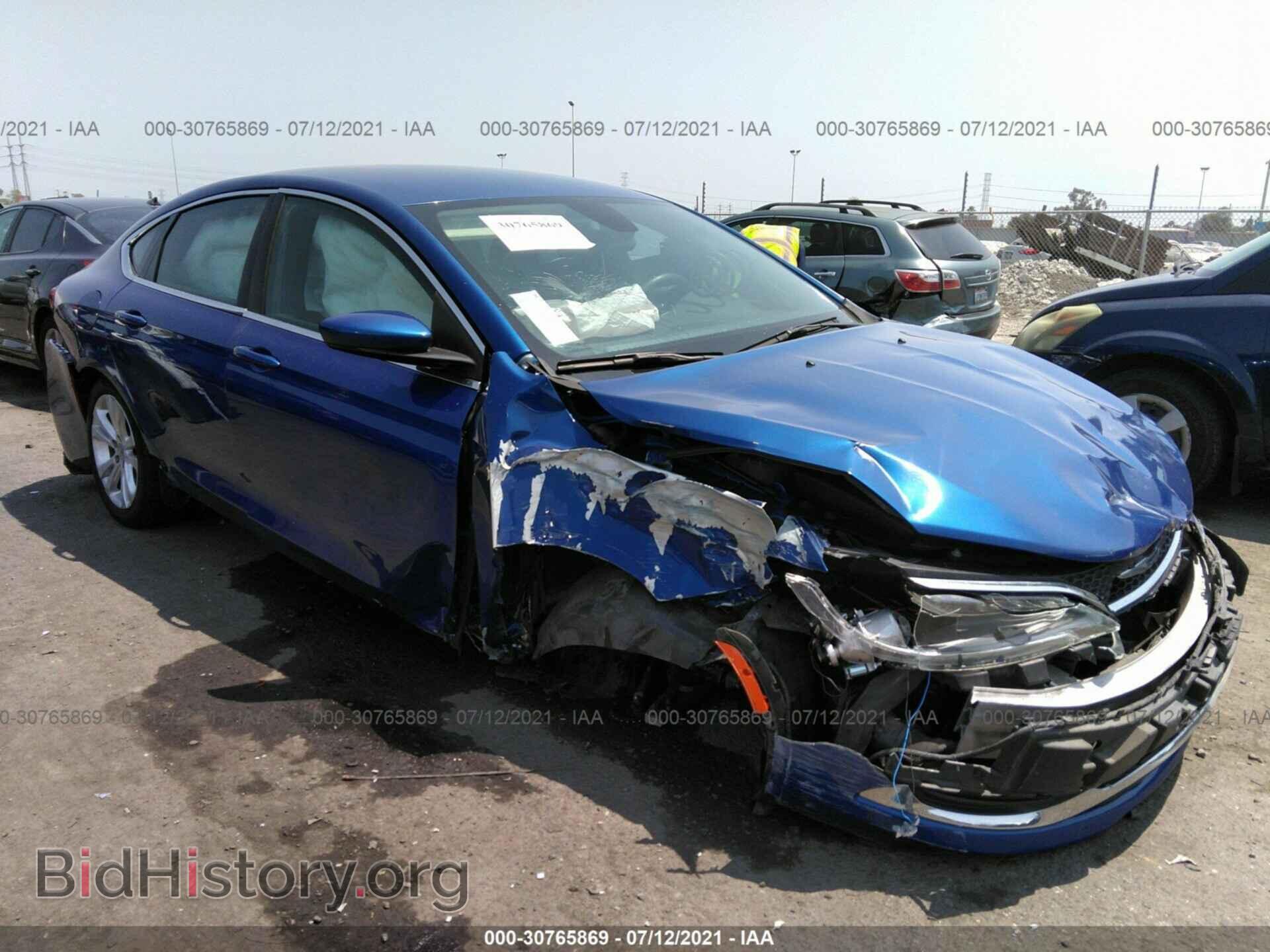 Фотография 1C3CCCAB1FN684627 - CHRYSLER 200 2015