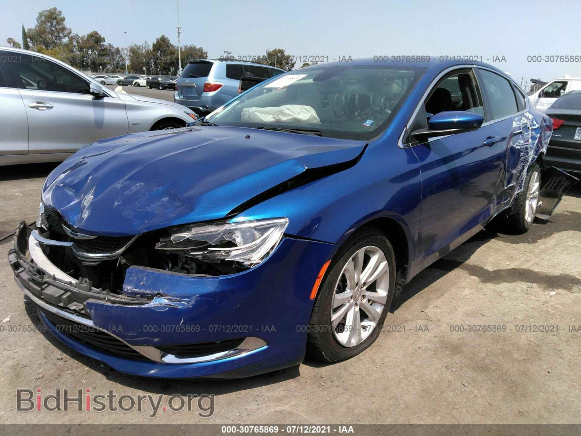 2015 CHRYSLER 200 - VIN: 1C3CCCAB1FN684627 - Фото 2