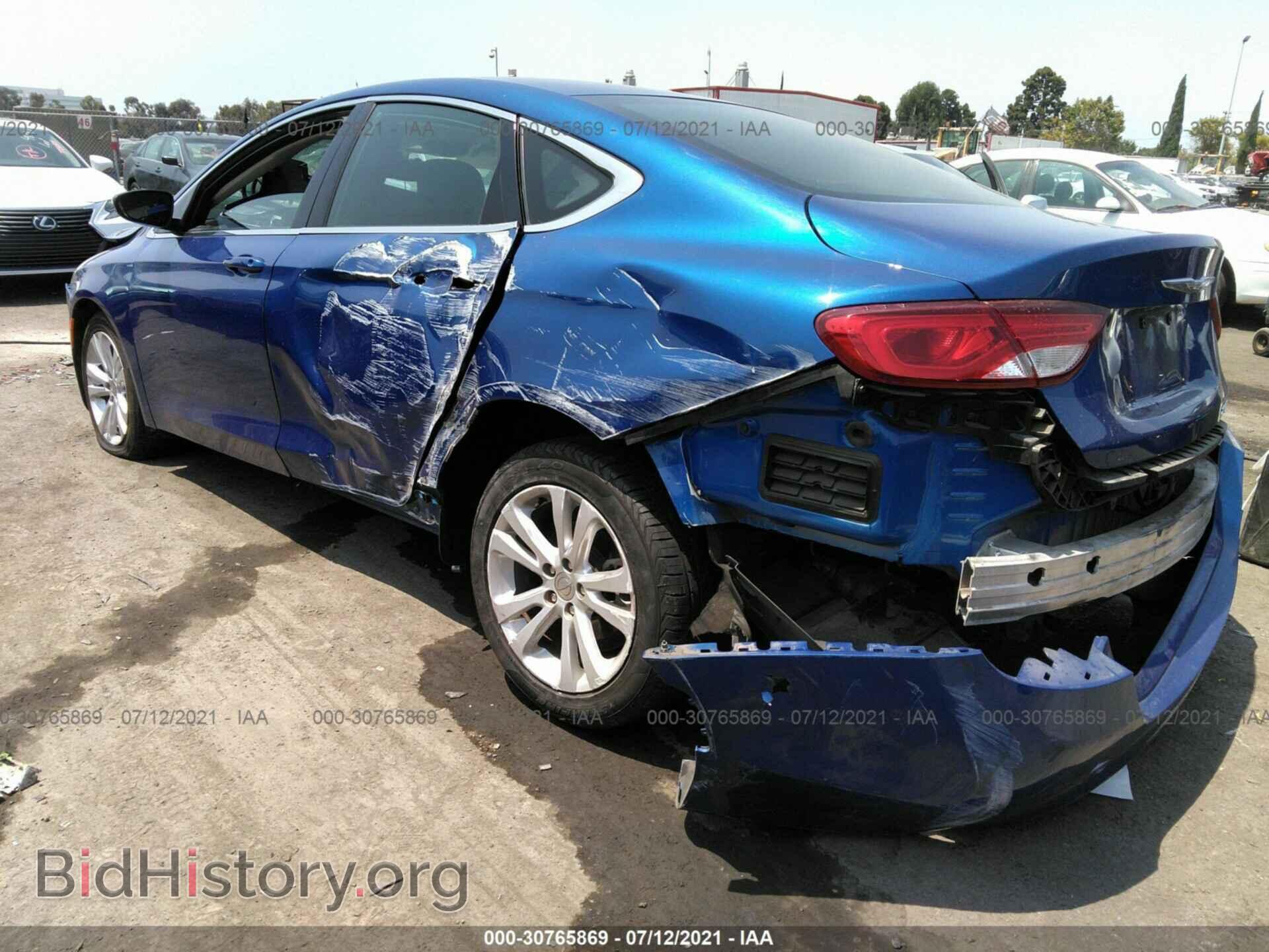 2015 CHRYSLER 200 - VIN: 1C3CCCAB1FN684627 - Фото 3