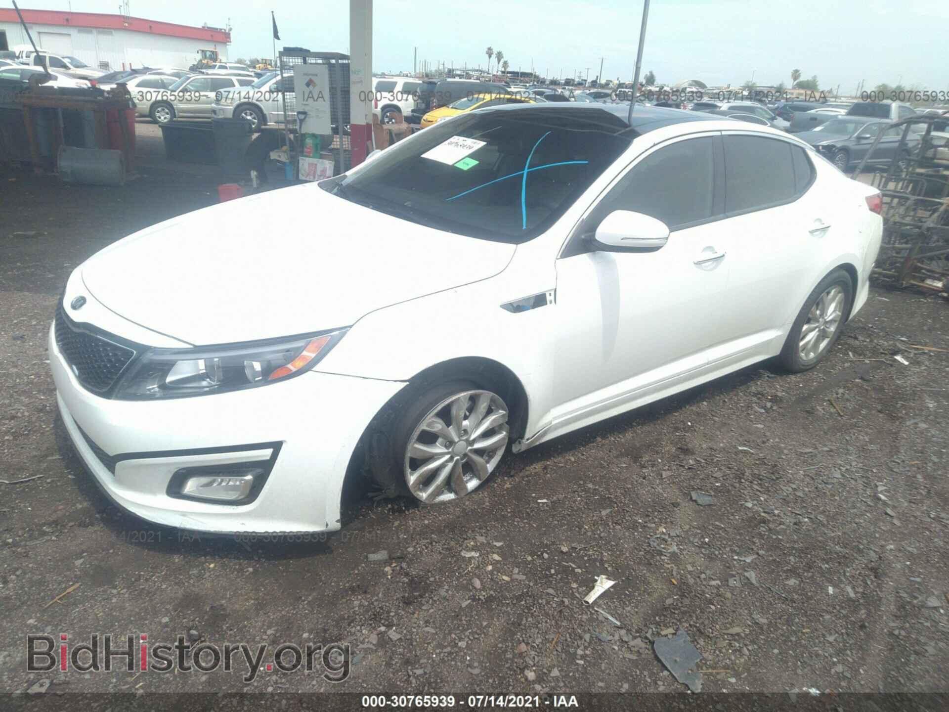 2015 KIA OPTIMA - VIN: 5XXGN4A73FG475409 - Photo 2