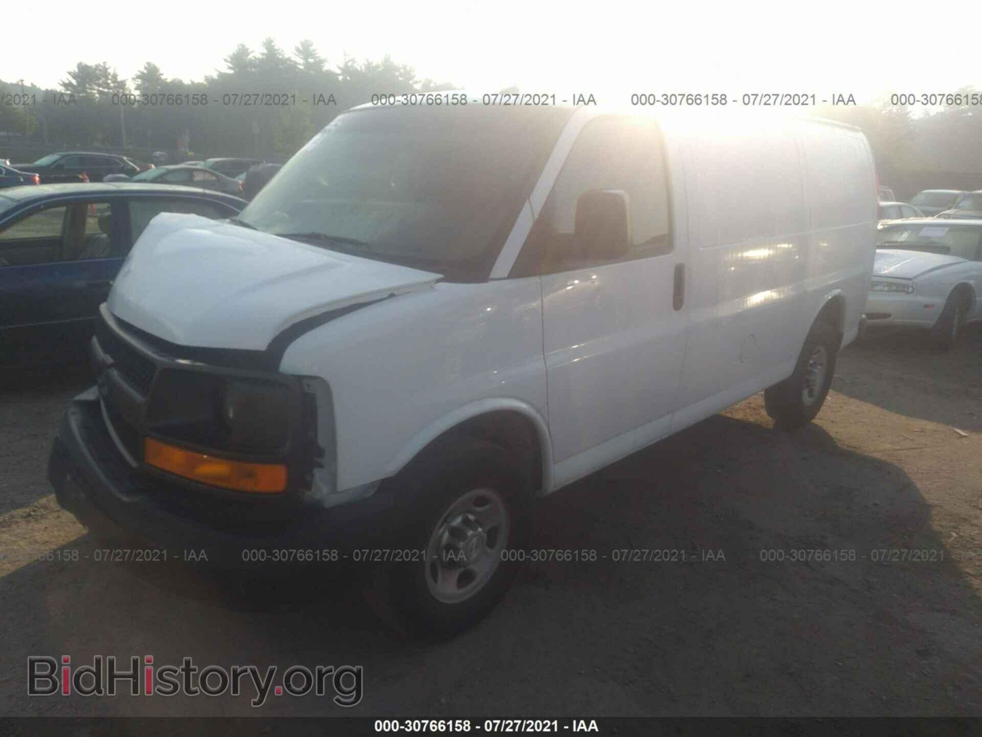 2015 CHEVROLET EXPRESS CARGO VAN - VIN: 1GCWGFFF7F1101334 - Фото 2