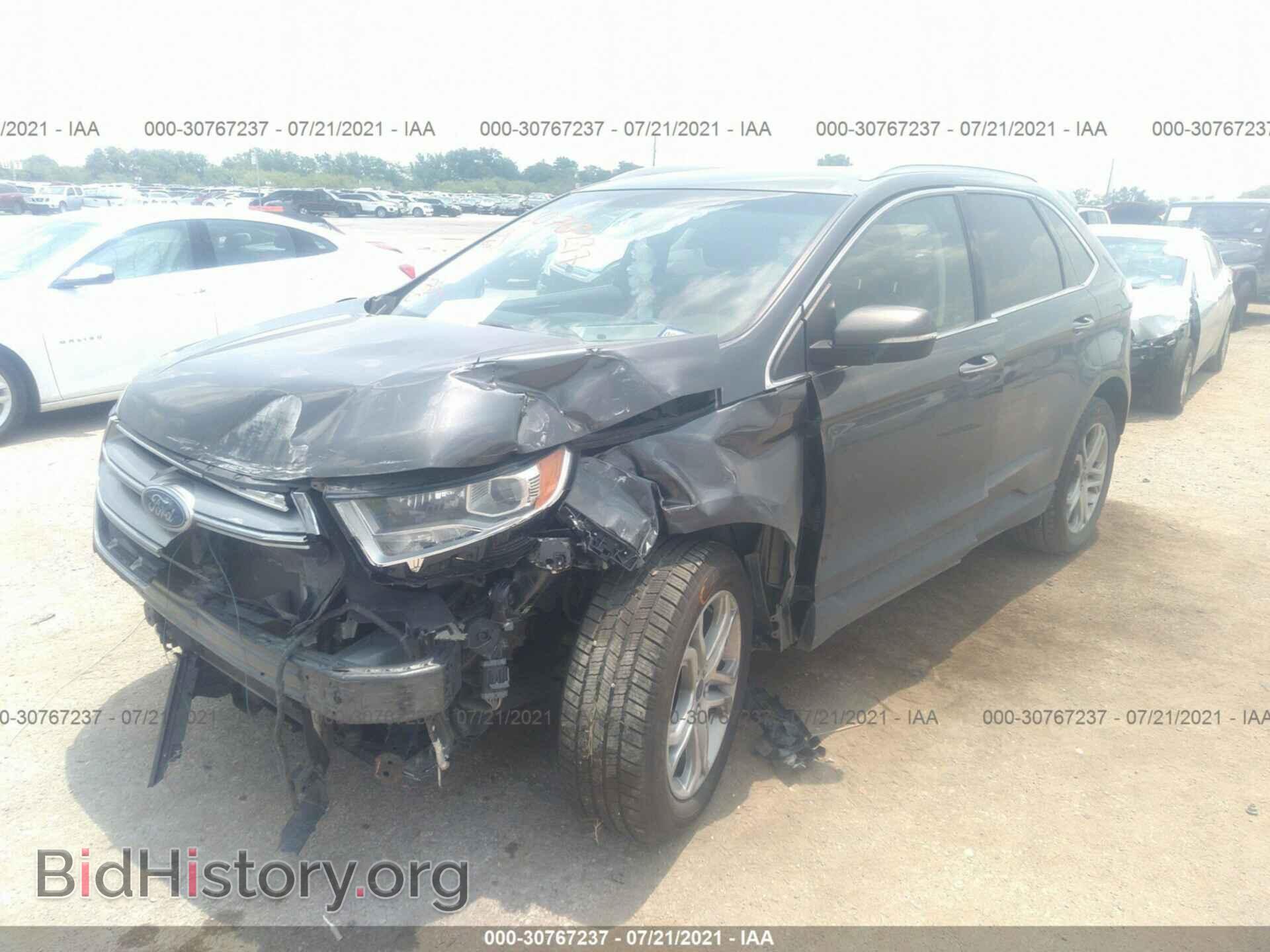2016 FORD EDGE - VIN: 2FMPK3K88GBB51685 - Фото 2
