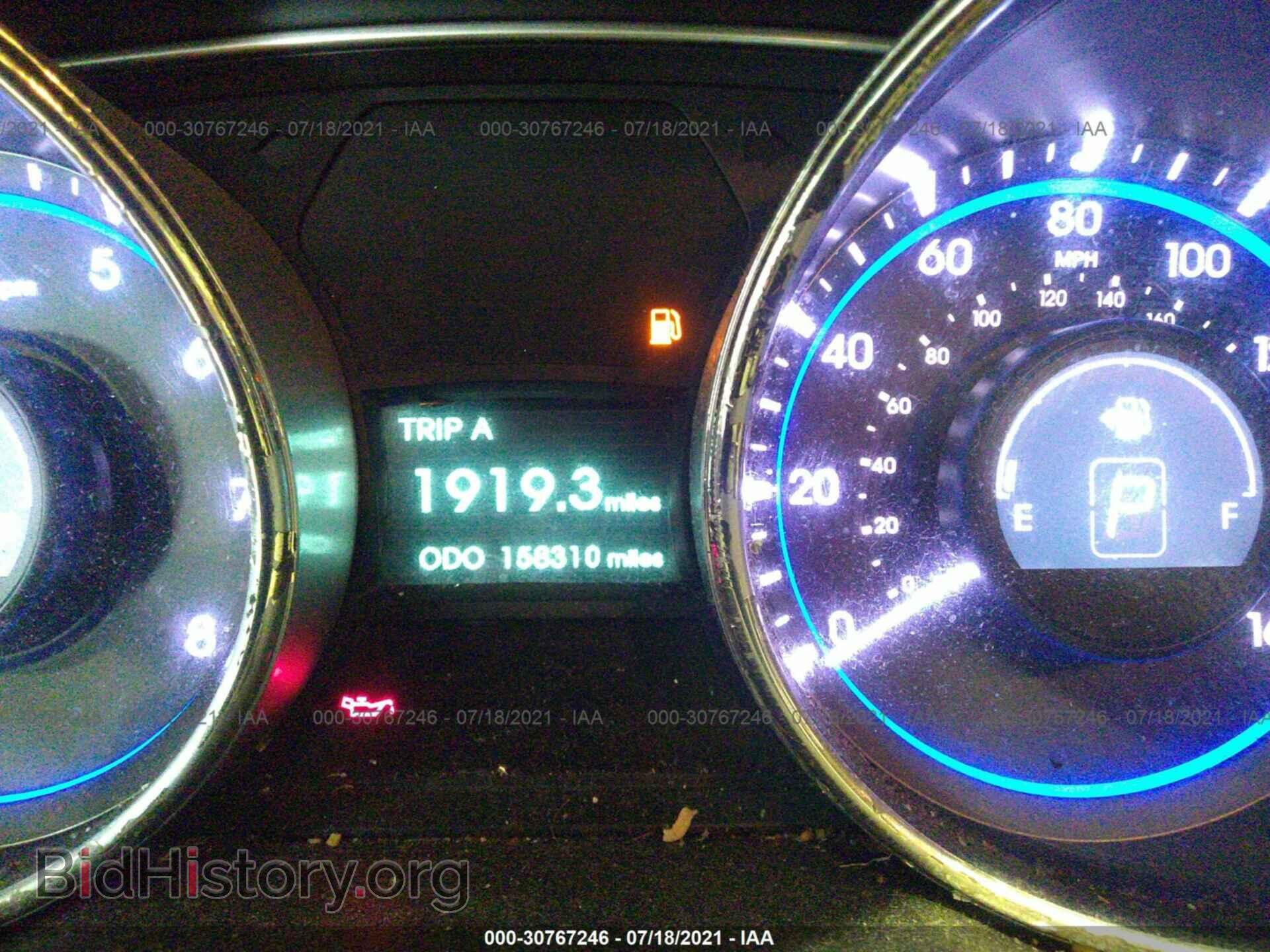 2012 HYUNDAI SONATA - VIN: 5NPEC4AB7CH420088 - Фото 7