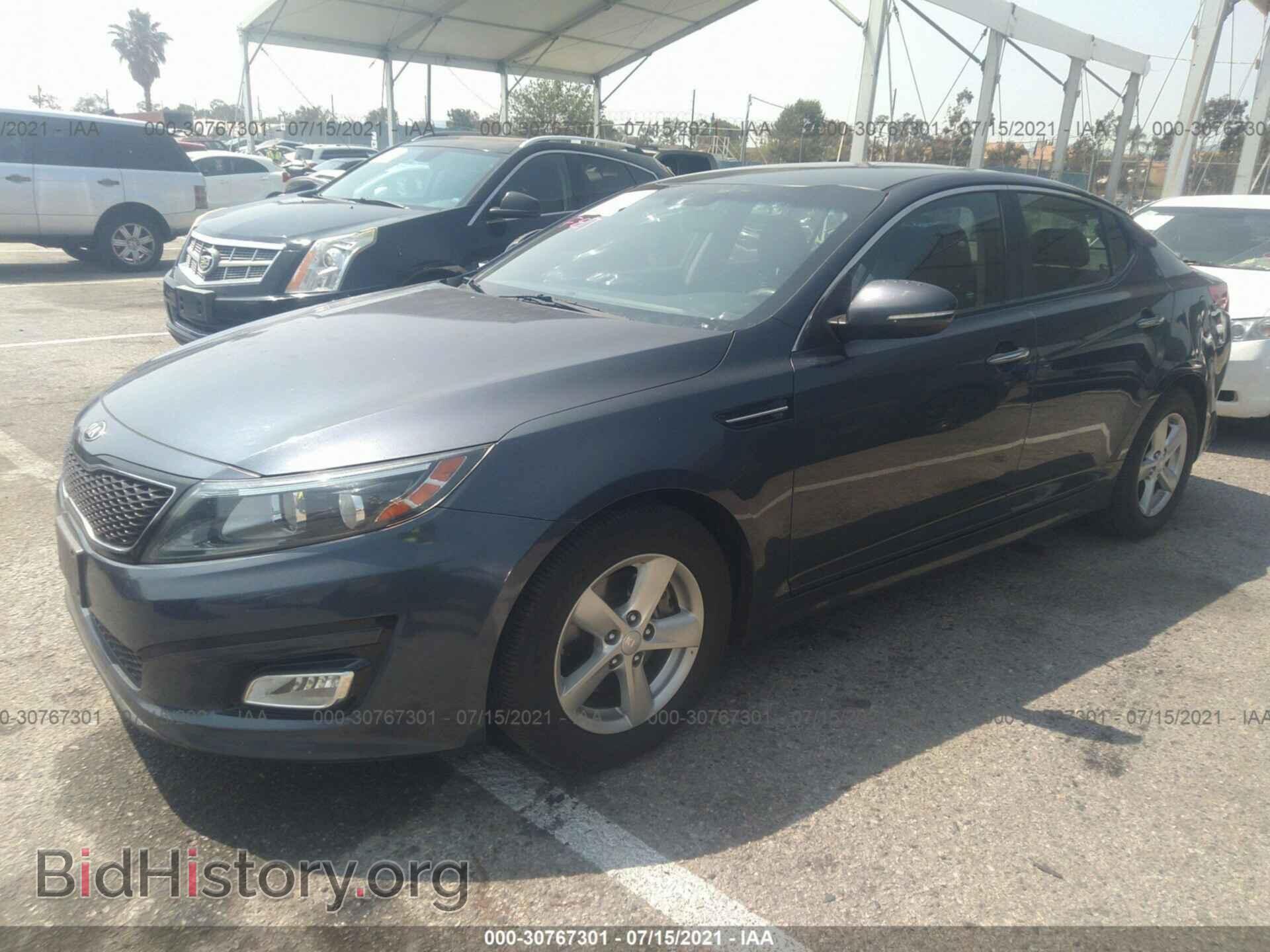2015 KIA OPTIMA - VIN: KNAGM4A75F5545657 - Фото 2
