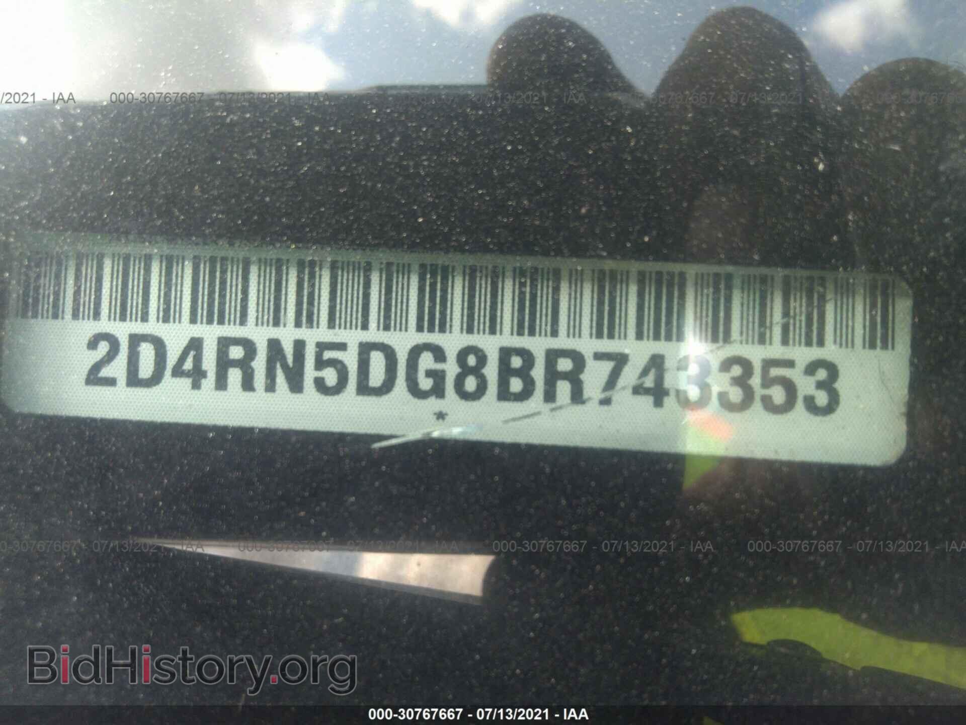 2011 DODGE GRAND CARAVAN - VIN: 2D4RN5DG8BR743353 - Фото 9