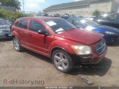 2011 Dodge CALIBER Uptown, maroon — VIN 1B3CB9HB1BD114331, IAAI