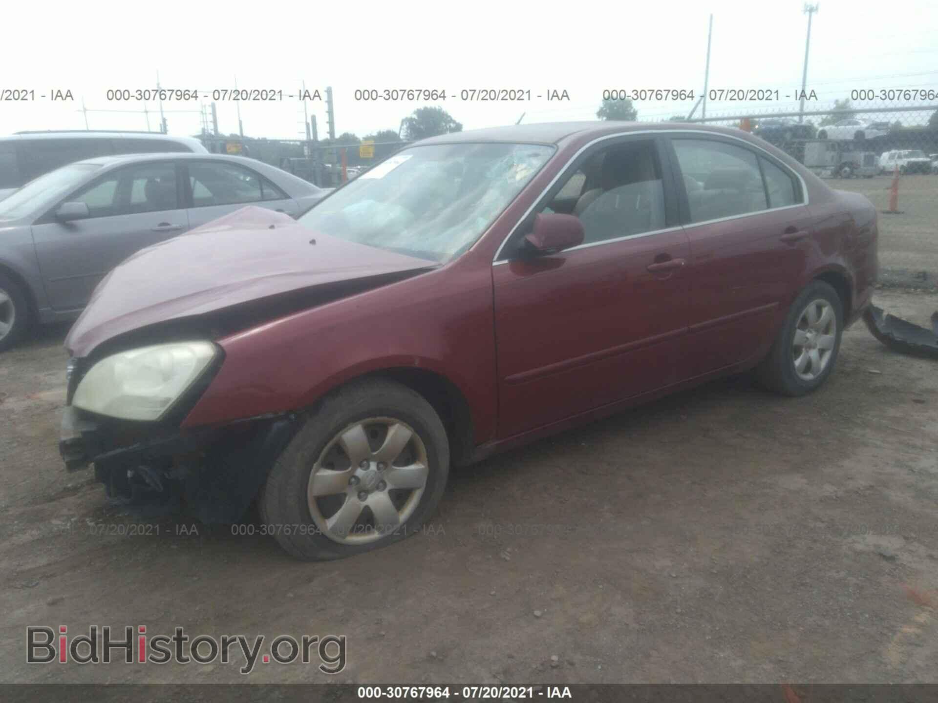 2007 KIA OPTIMA - VIN: KNAGE123275148061 - Фото 2