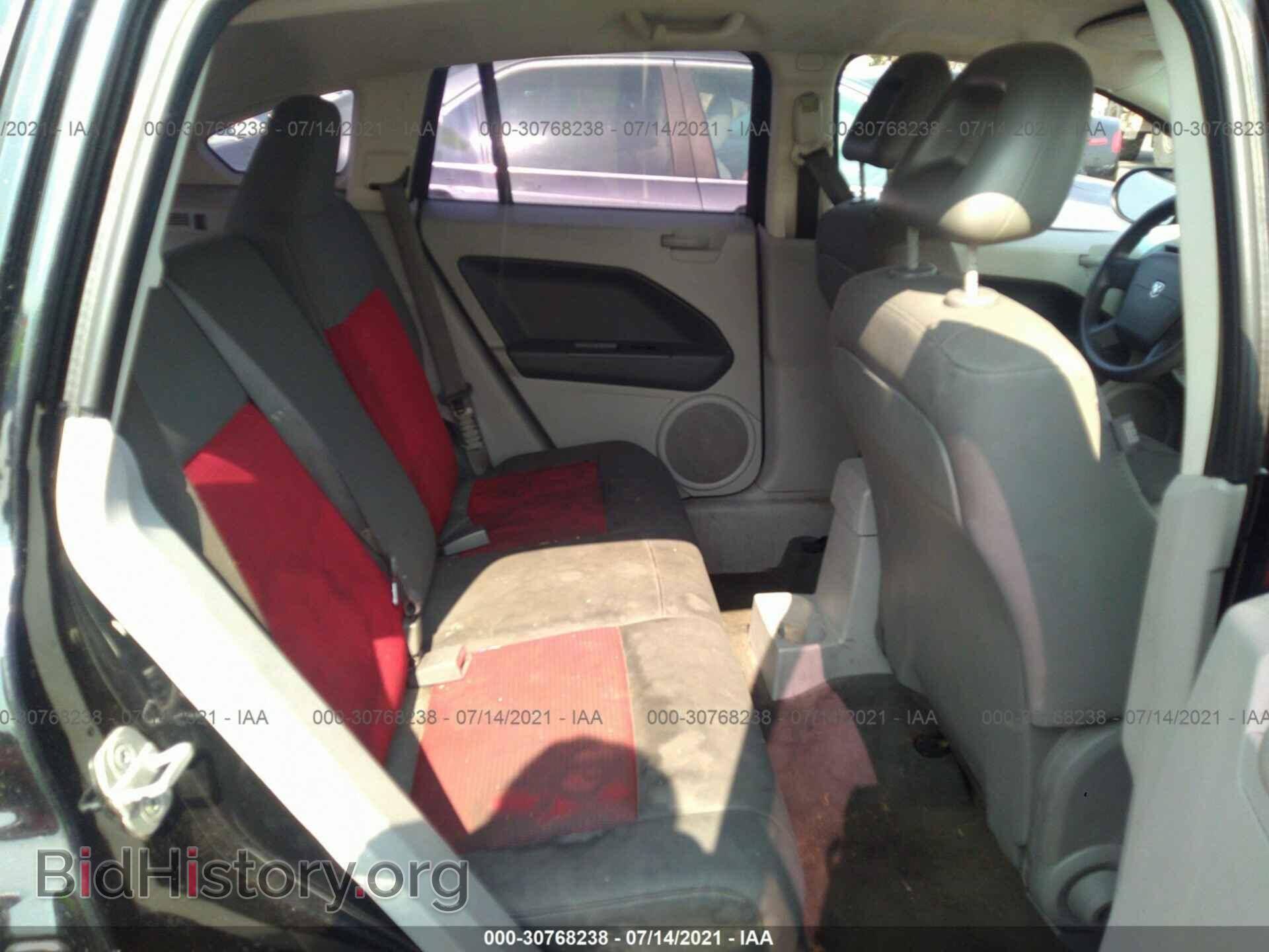 2007 DODGE CALIBER - VIN: 1B3HB48B17D352454 - Photo 8