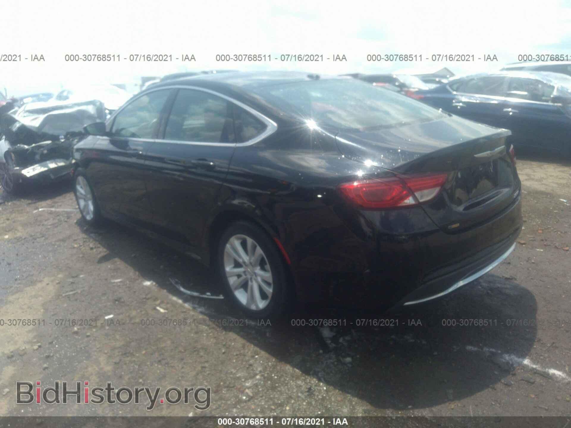 2016 CHRYSLER 200 - VIN: 1C3CCCAB1GN153459 - Фото 3